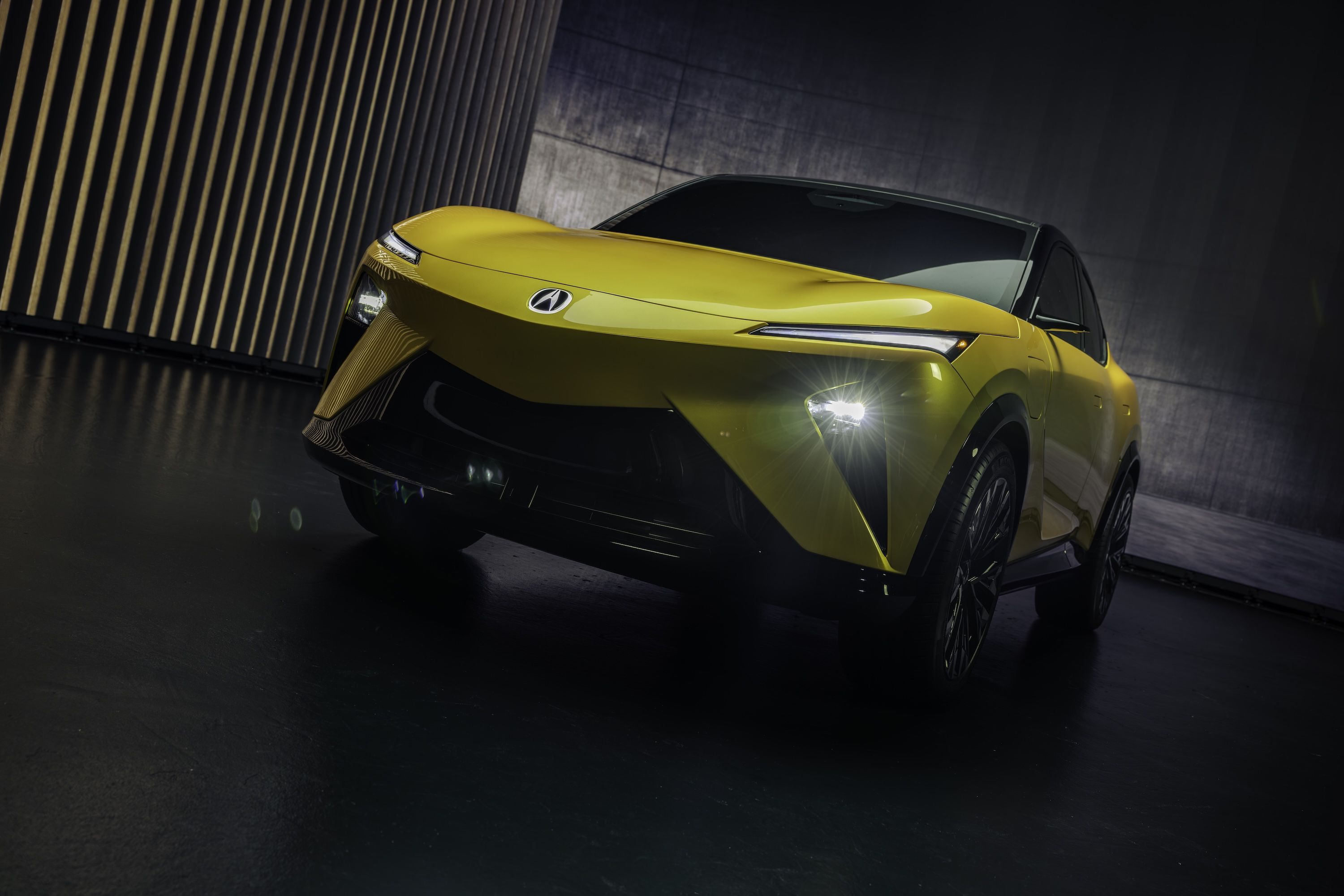 See Photos of the Acura RSX Prototype, a Sharply Styled EV SUV
