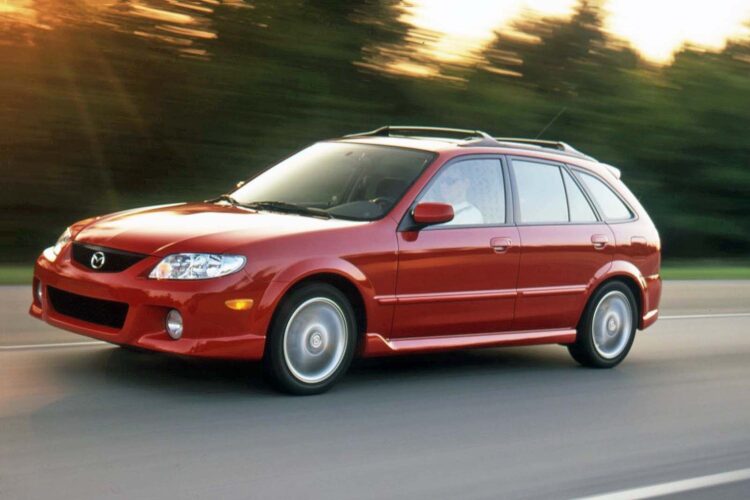 2002 Mazda Protegé5 Test: Not Very Practical, but Definitely Fun