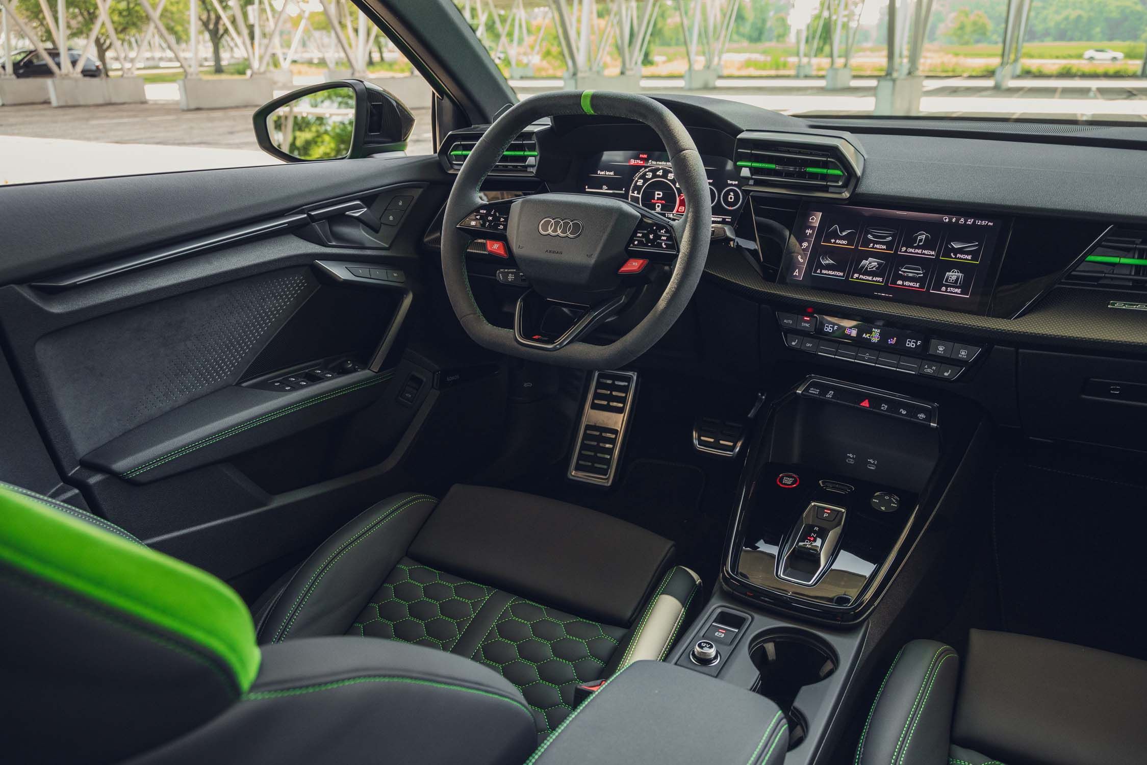 View Interior Photos of the 2025 Audi RS3