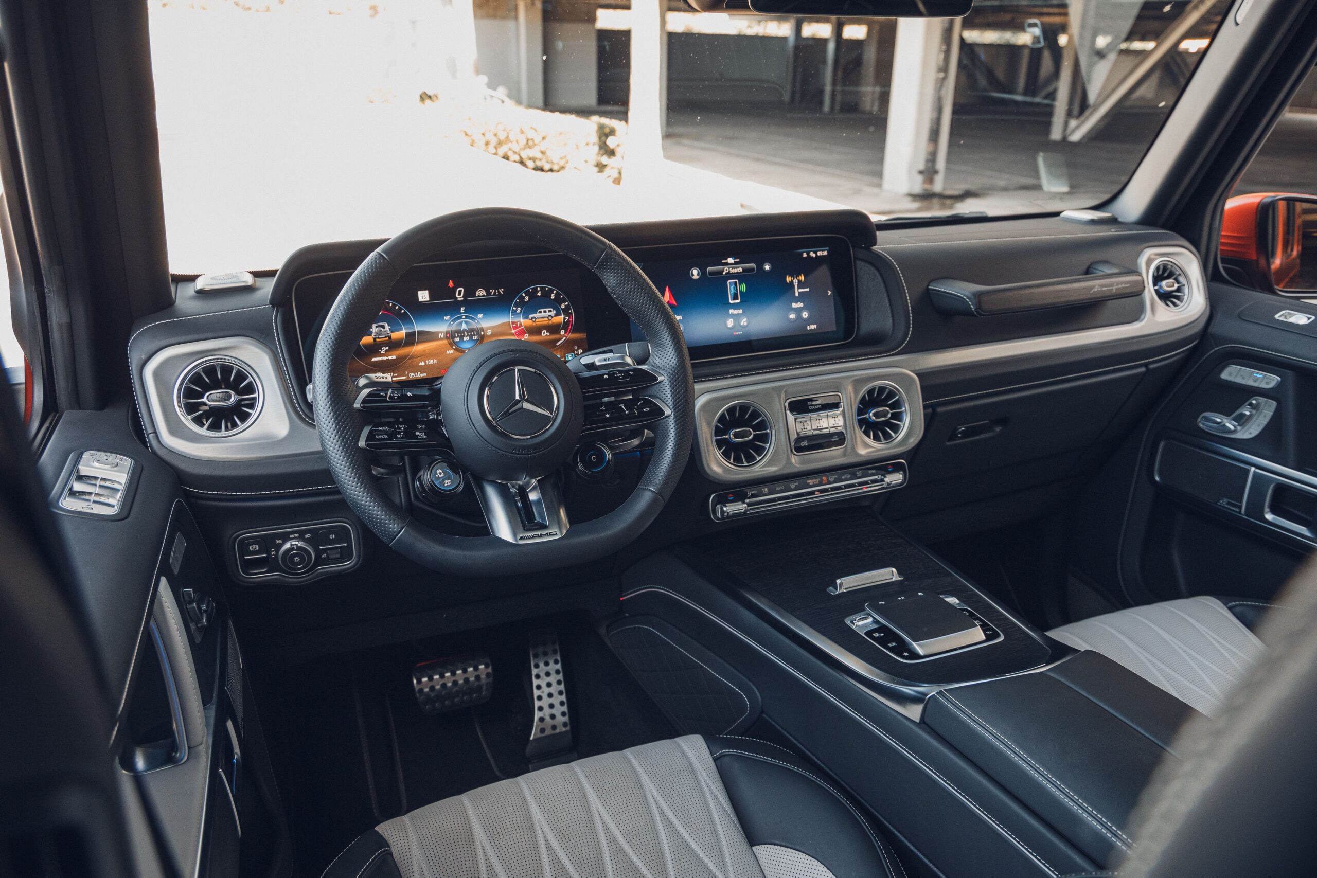 View Interior Photos of the 2025 Mercedes-AMG G63
