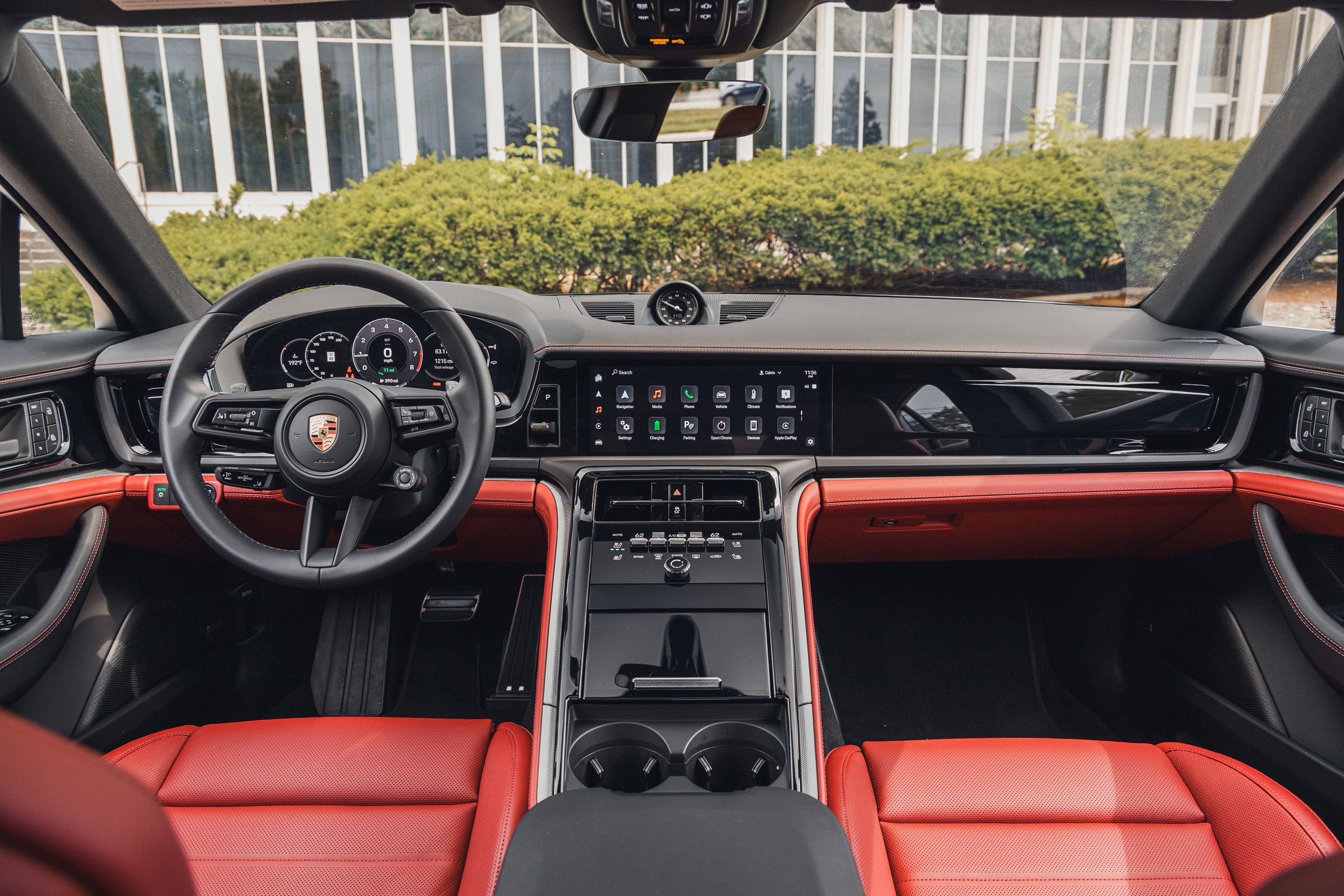 View Interior Photos of the 2025 Porsche Panamera 4 E-Hybrid
