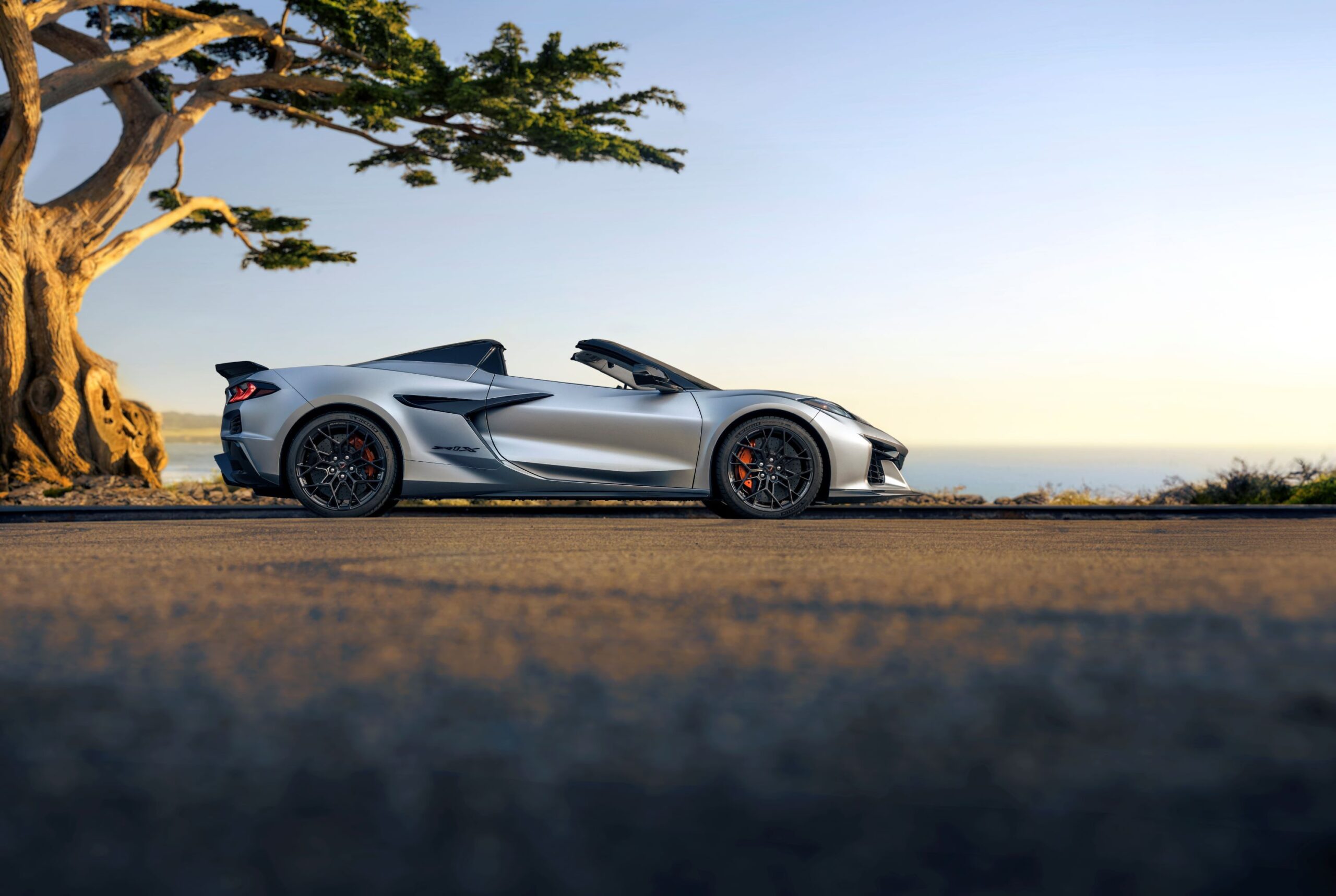 View Photos of the 2026 Chevy Corvette ZR1X Quail Silver Limited Edition