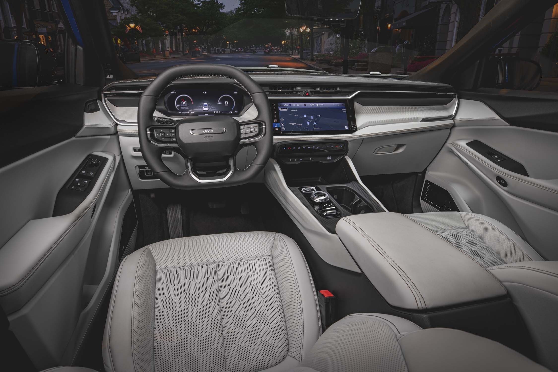 View Interior Photos of the 2026 Jeep Cherokee