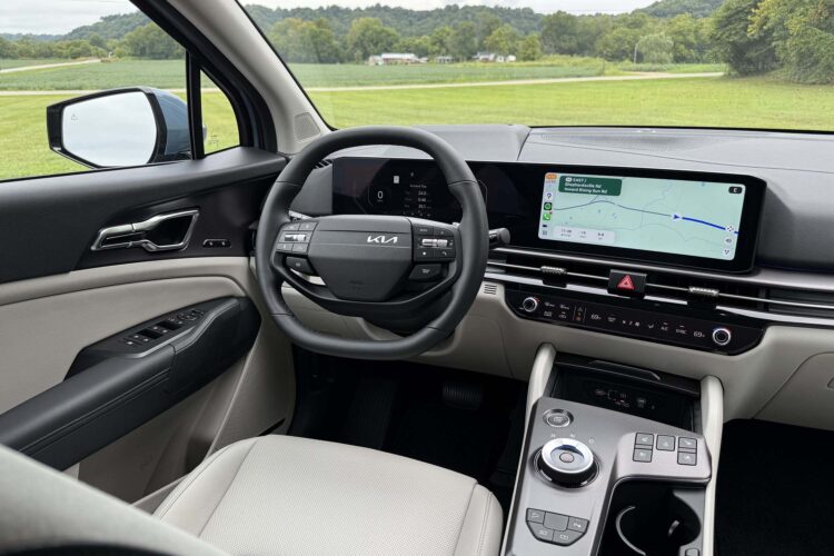 View Interior Photos of the 2026 Kia Sportage Hybrid