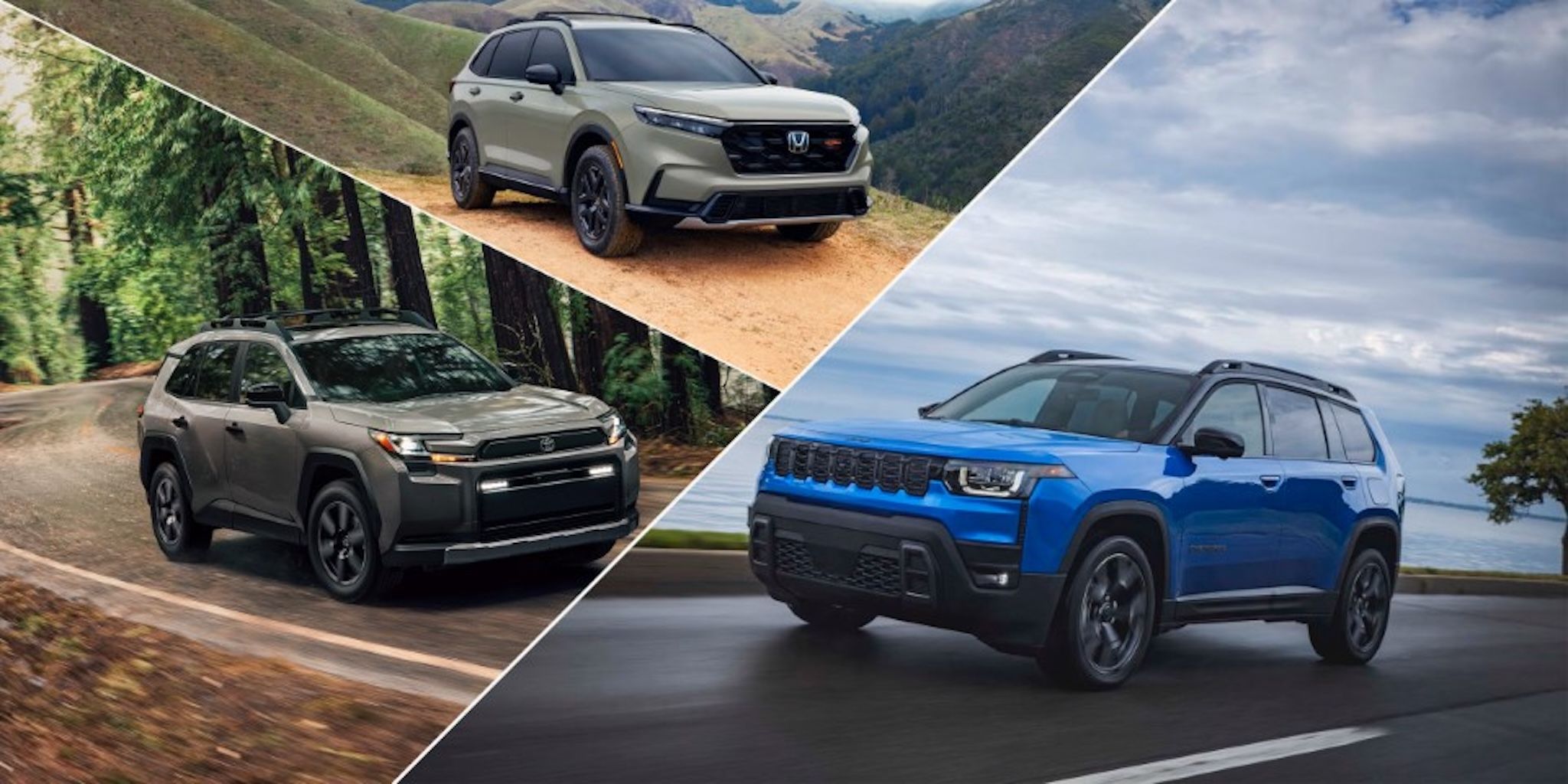2026 Jeep Cherokee vs. Honda CR-V and Toyota RAV4: Comparing Specs