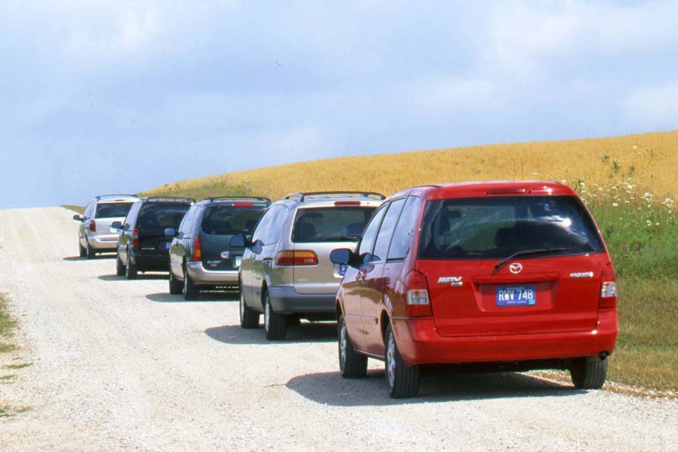 View Photos of the 2001 Minivan Comparison Test