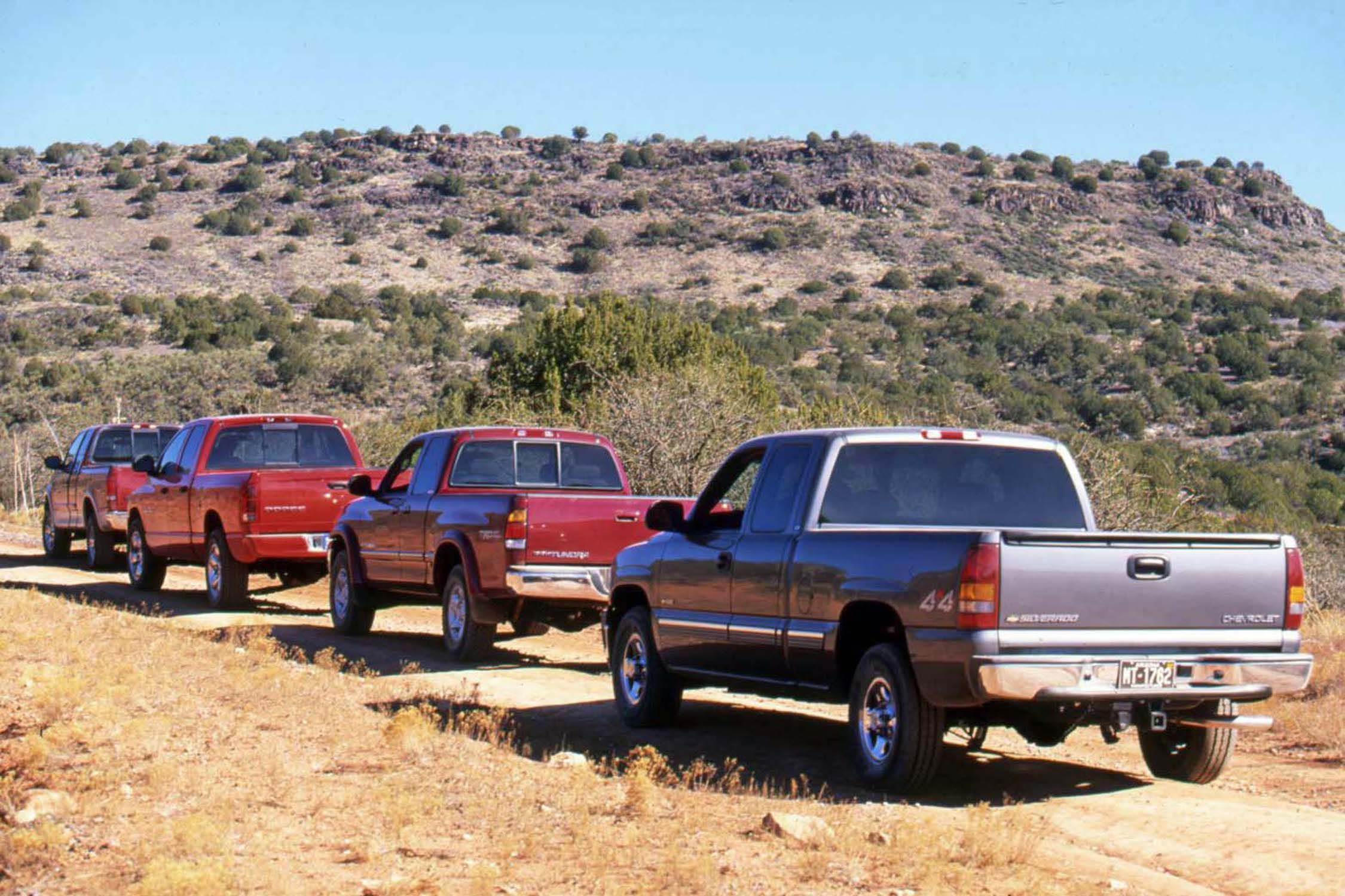 View Photos of the 2002 Full-Size 4×4 Pickup Comparison Test