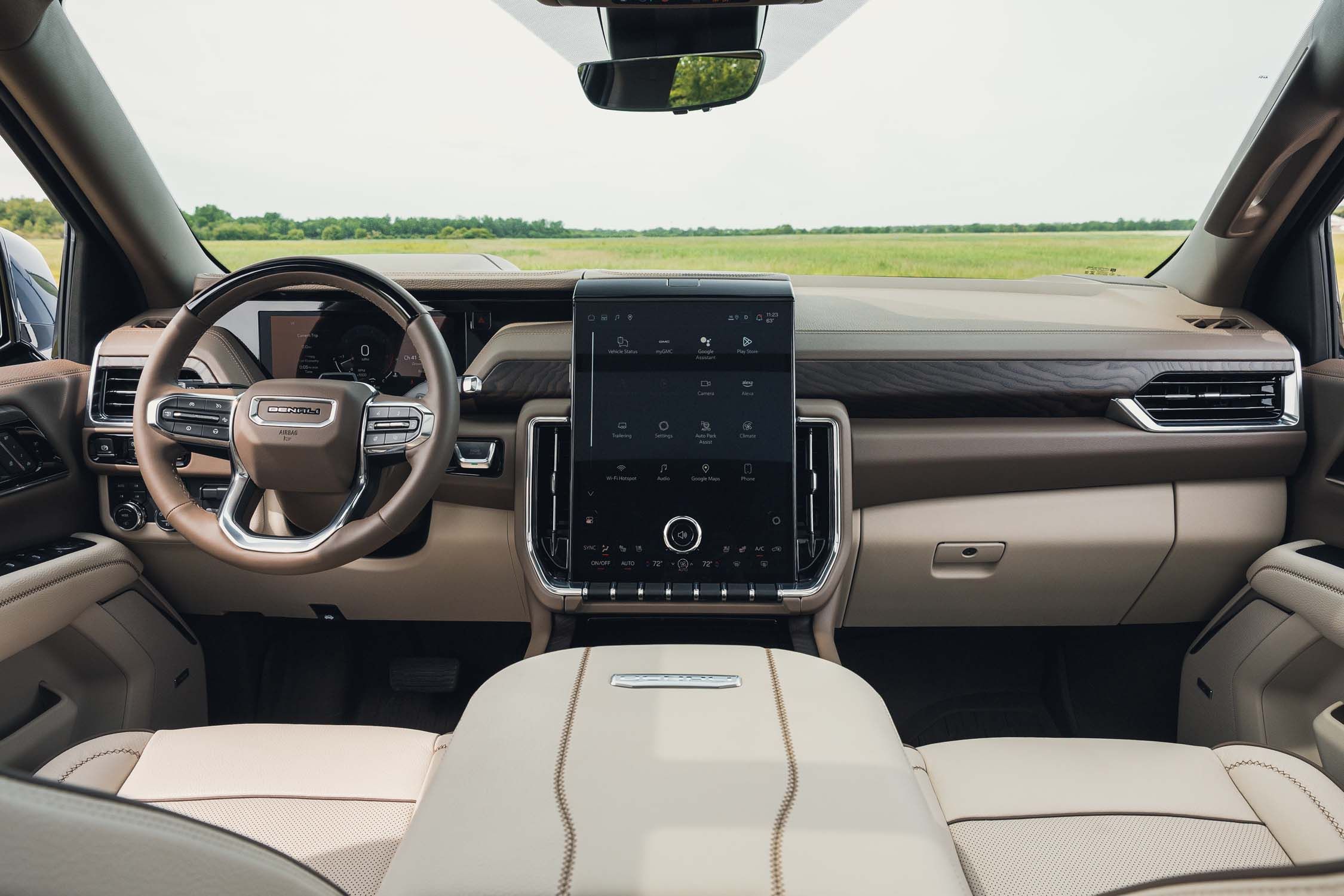 View Interior Photos of the 2025 Full-Size-SUV Comparison Test