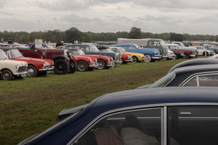 They Came in What?! Check Out the 2025 Goodwood Revival Parking Lot