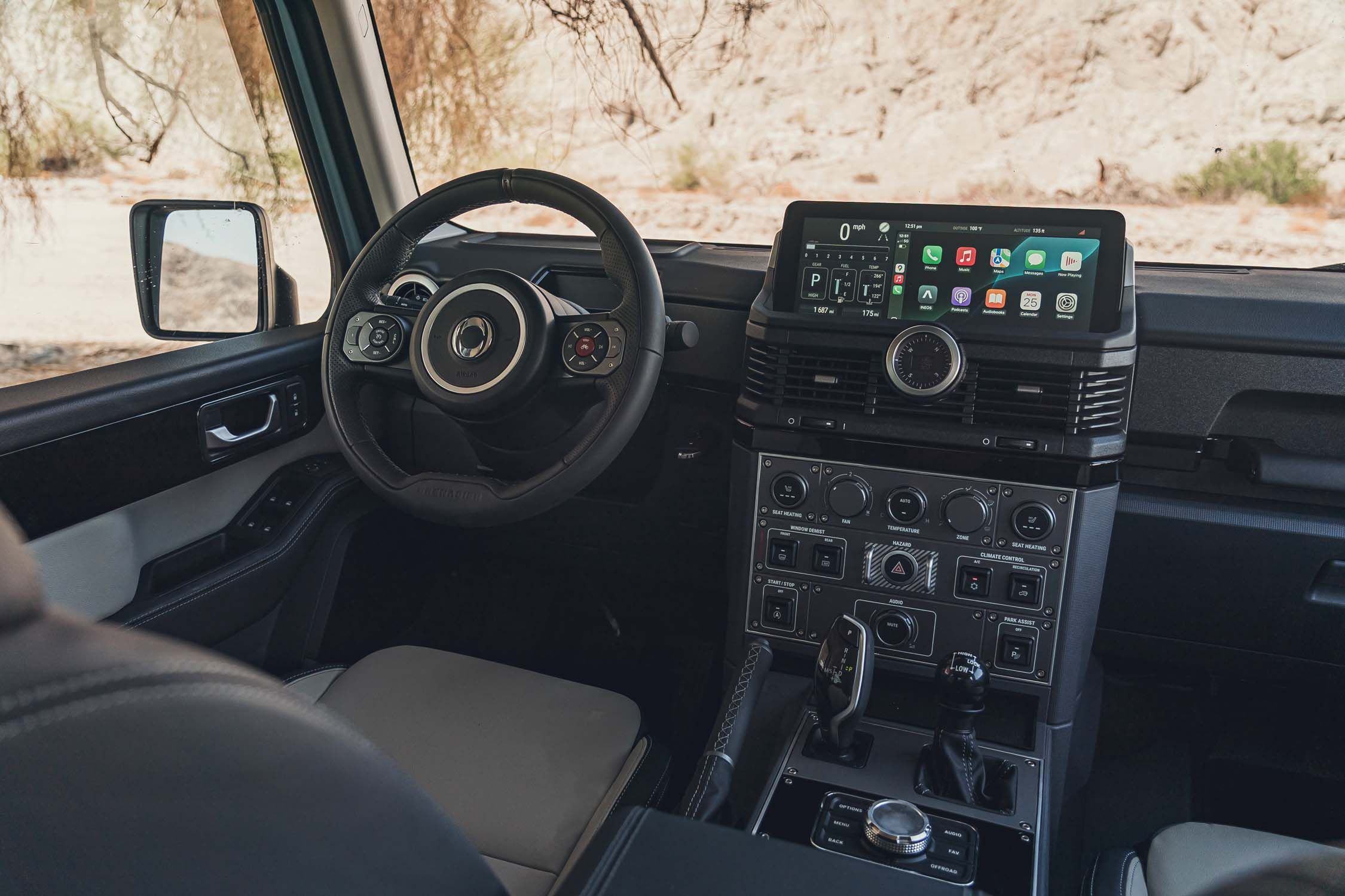View Interior Photos of the 2025 Ineos Grenadier Quartermaster