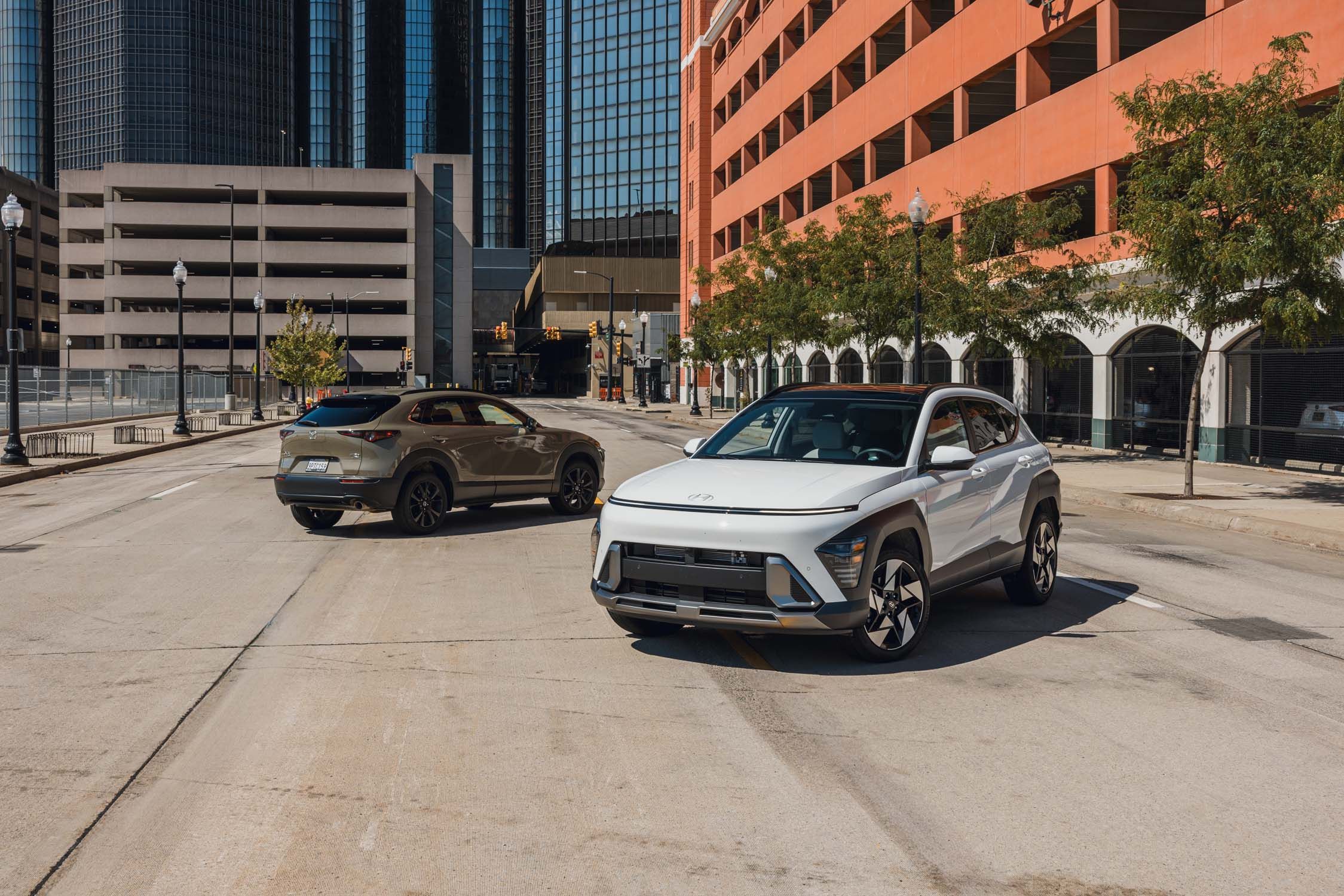 Comparison Test: 2025 Mazda CX-30 vs. 2025 Hyundai Kona
