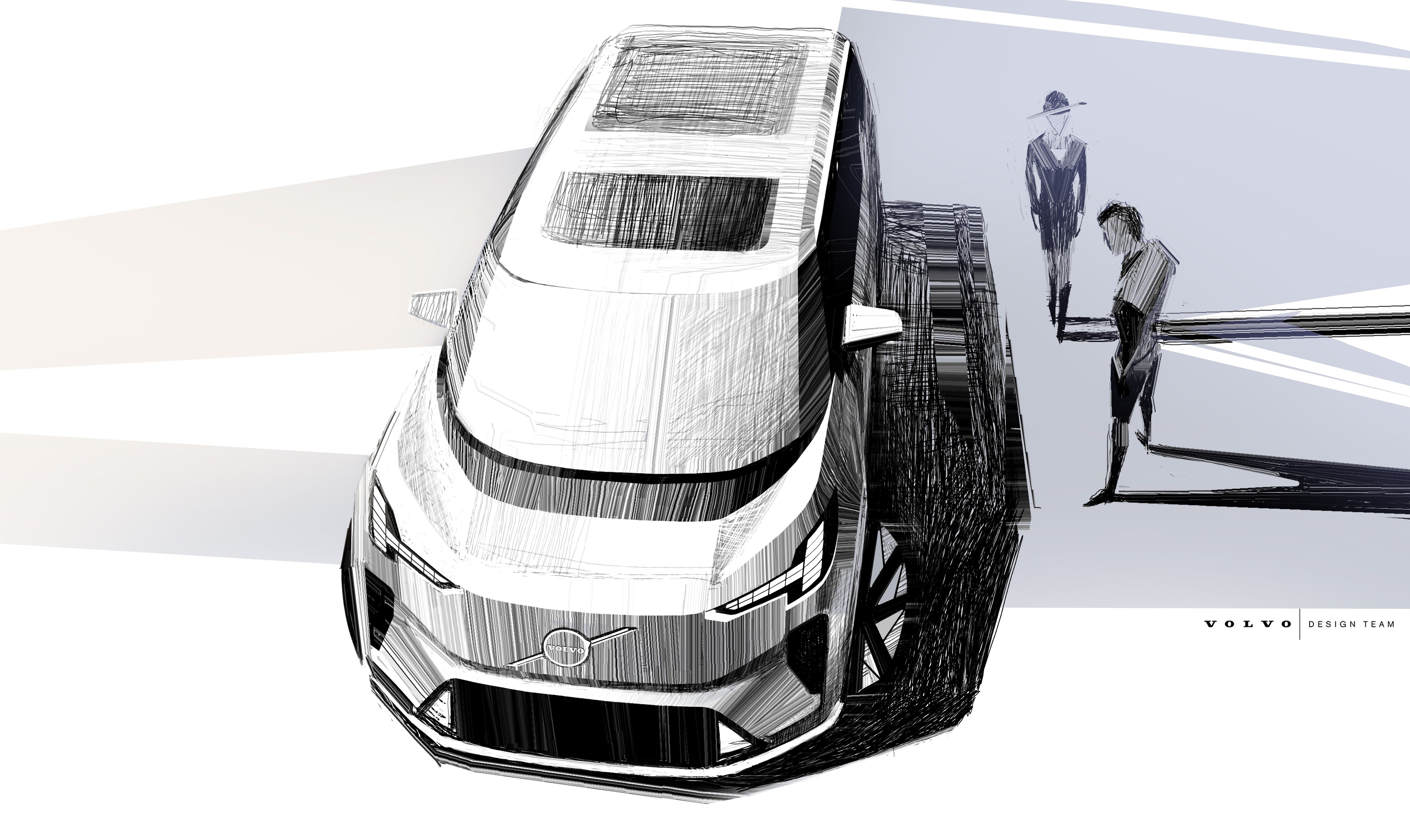Volvo EM90 Plug-In Hybrid Minivan Revealed in New Patent Images