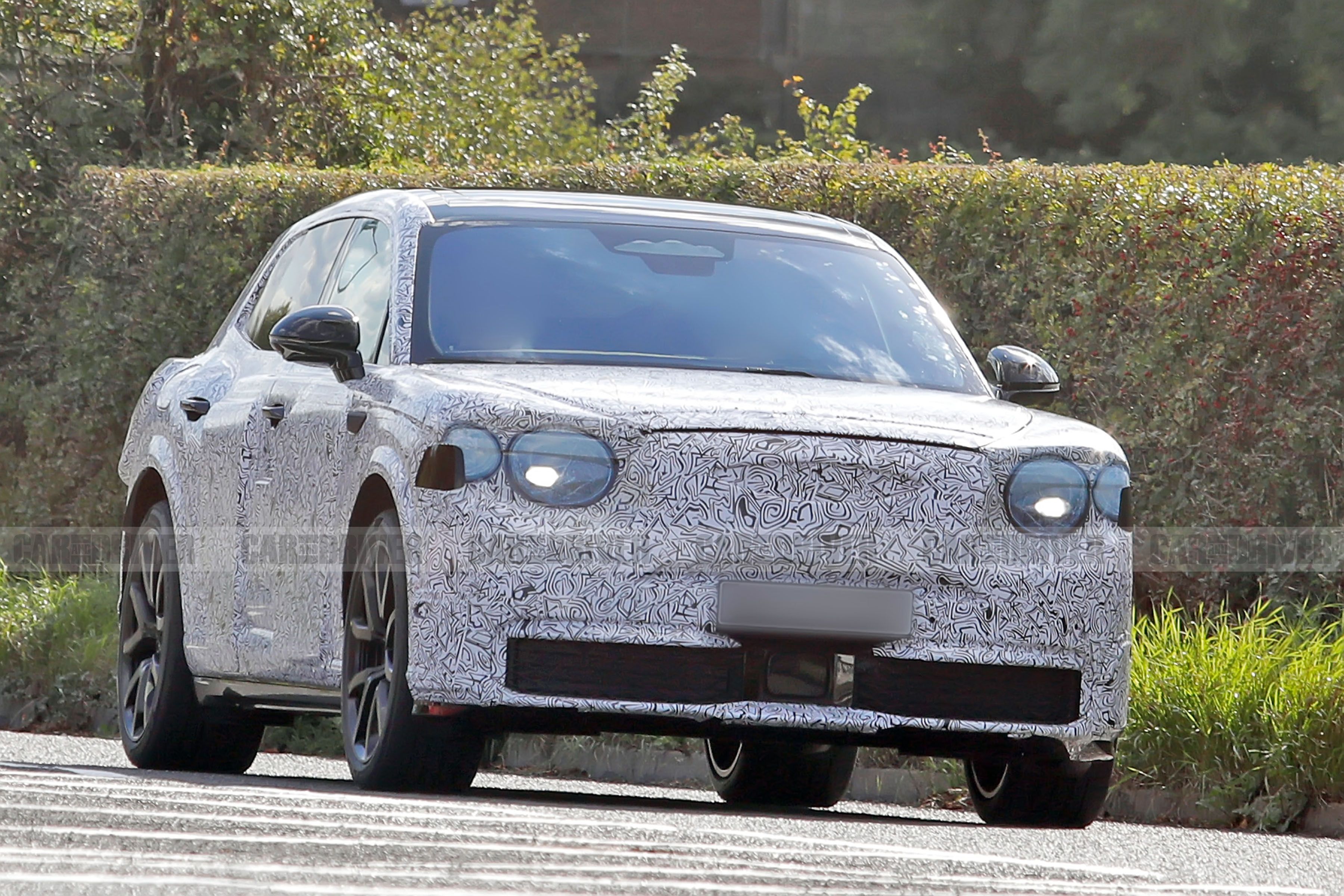 Bentley EV Expected to Arrive for 2027 Spied Testing on Public Roads