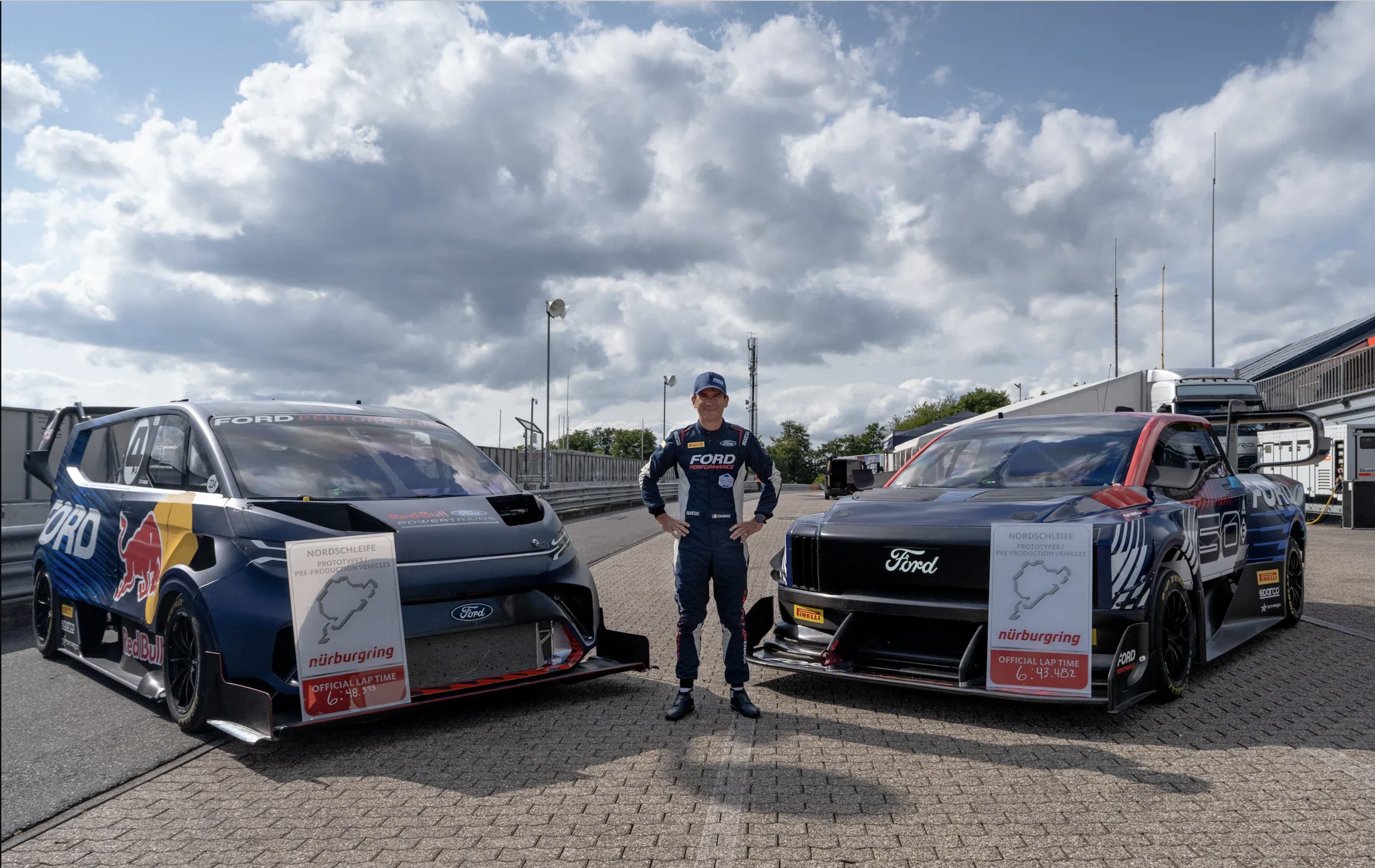 A Ford-Branded Electric Van Just Lapped the ‘Ring Faster Than a Mustang GTD