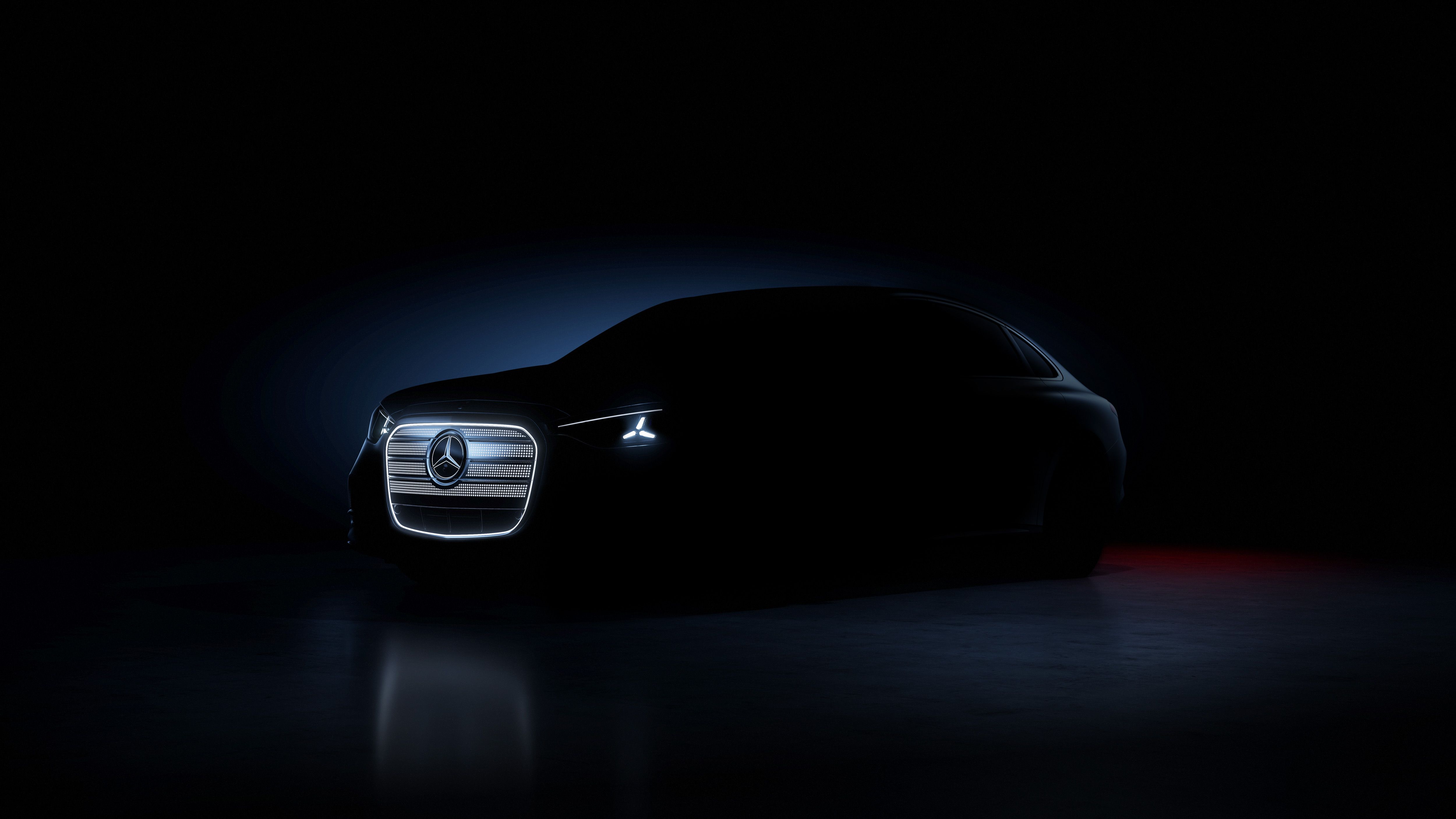 Mercedes-Benz Teases C-Class EV with Same Glitzy Grille as the GLC EV