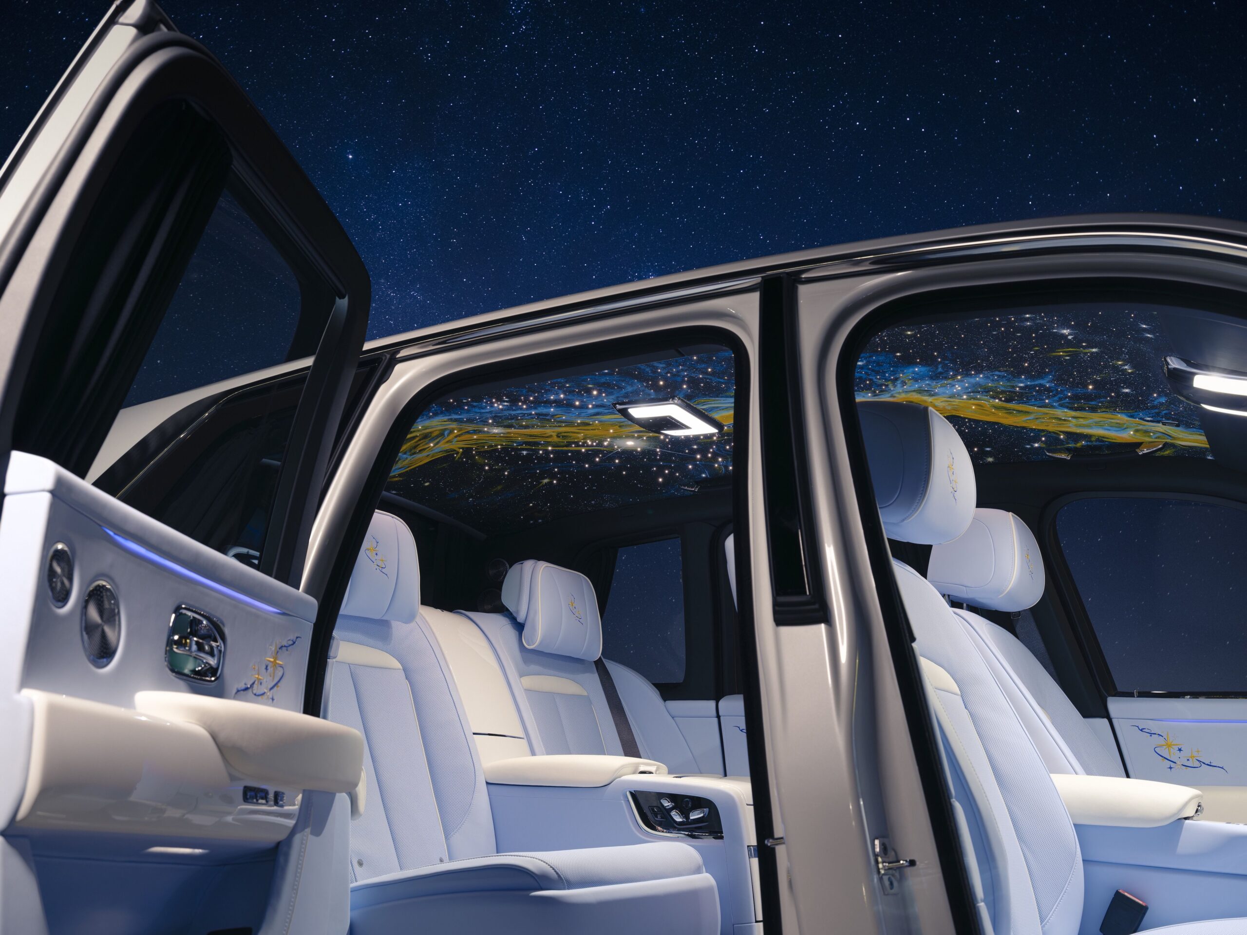 Rolls-Royce Cullinan Cosmos Gets Hand-Painted Milky Way Headliner