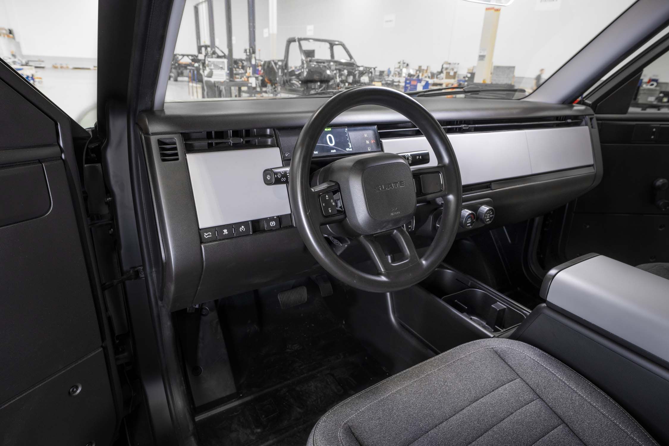 View Interior Photos of the Slate Truck