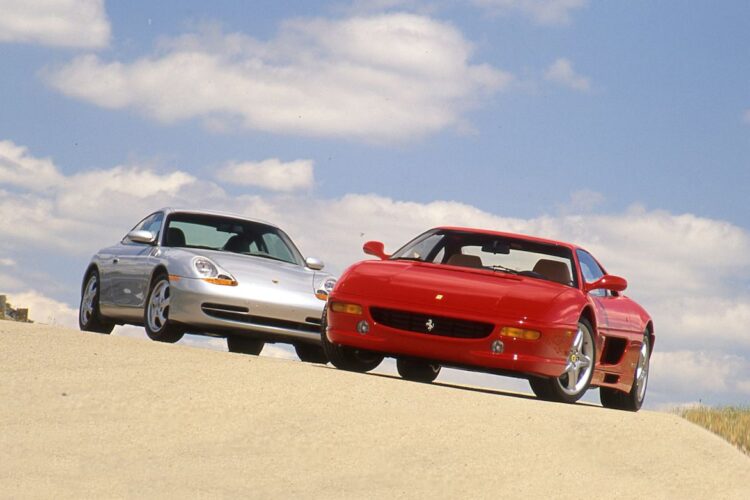 Tested: 1999 Porsche 911 Carrera Tiptronic S vs. Ferrari F355 F1