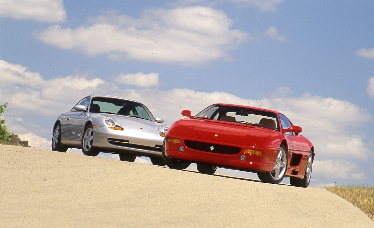 Tested: 1999 Porsche 911 Carrera Tiptronic S vs. Ferrari F355 F1