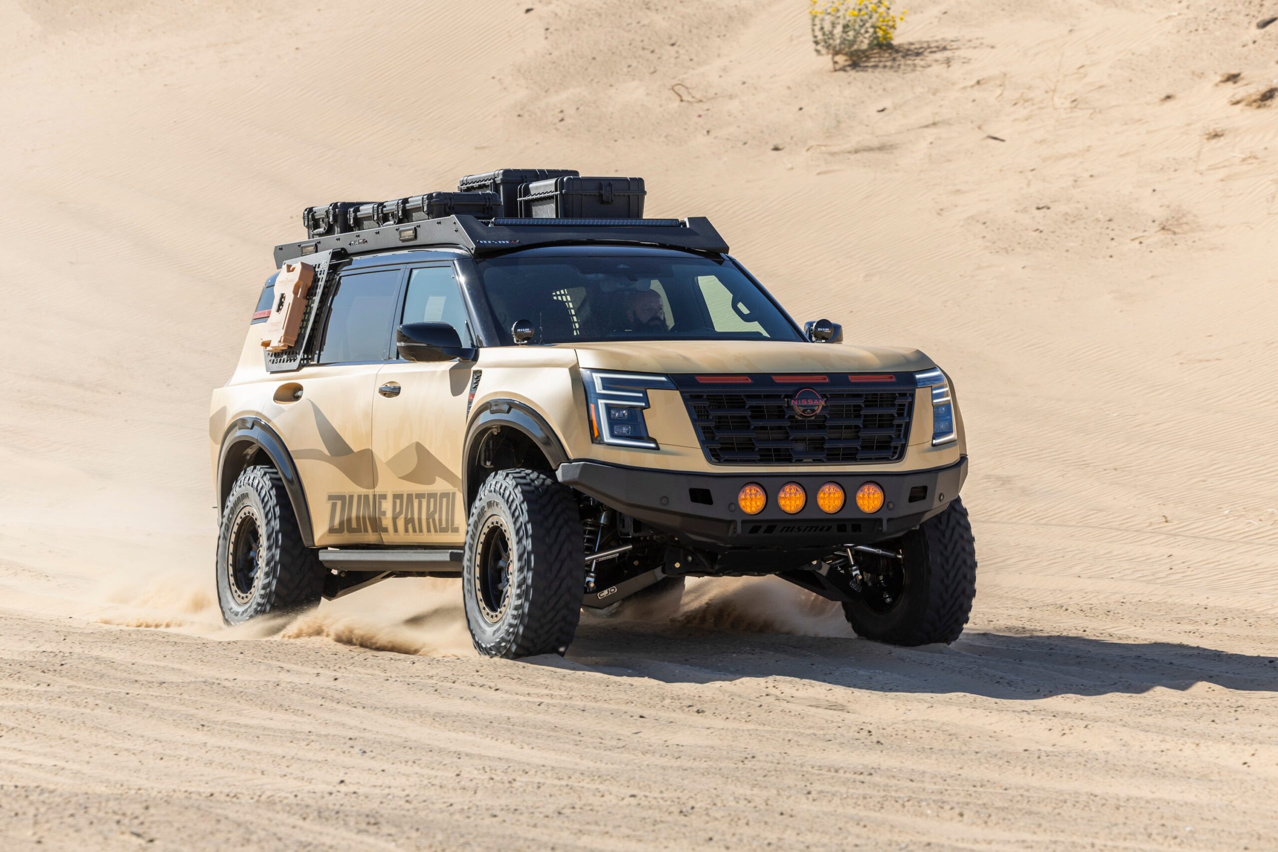 Nissan Debuts Armada-Based Dune Patrol Concept at SEMA