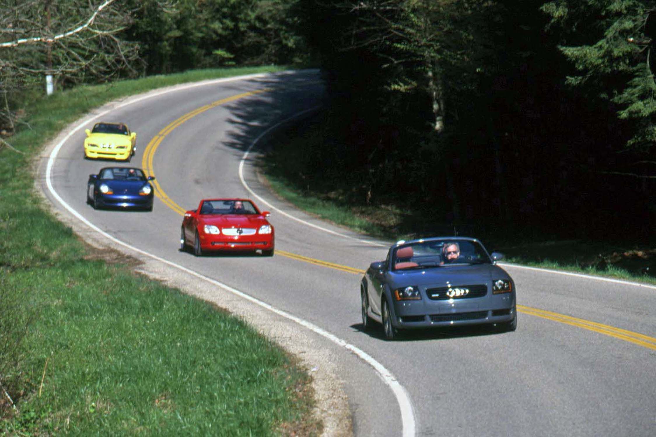 From the Archive: 2001 German Roadsters Comparison Test