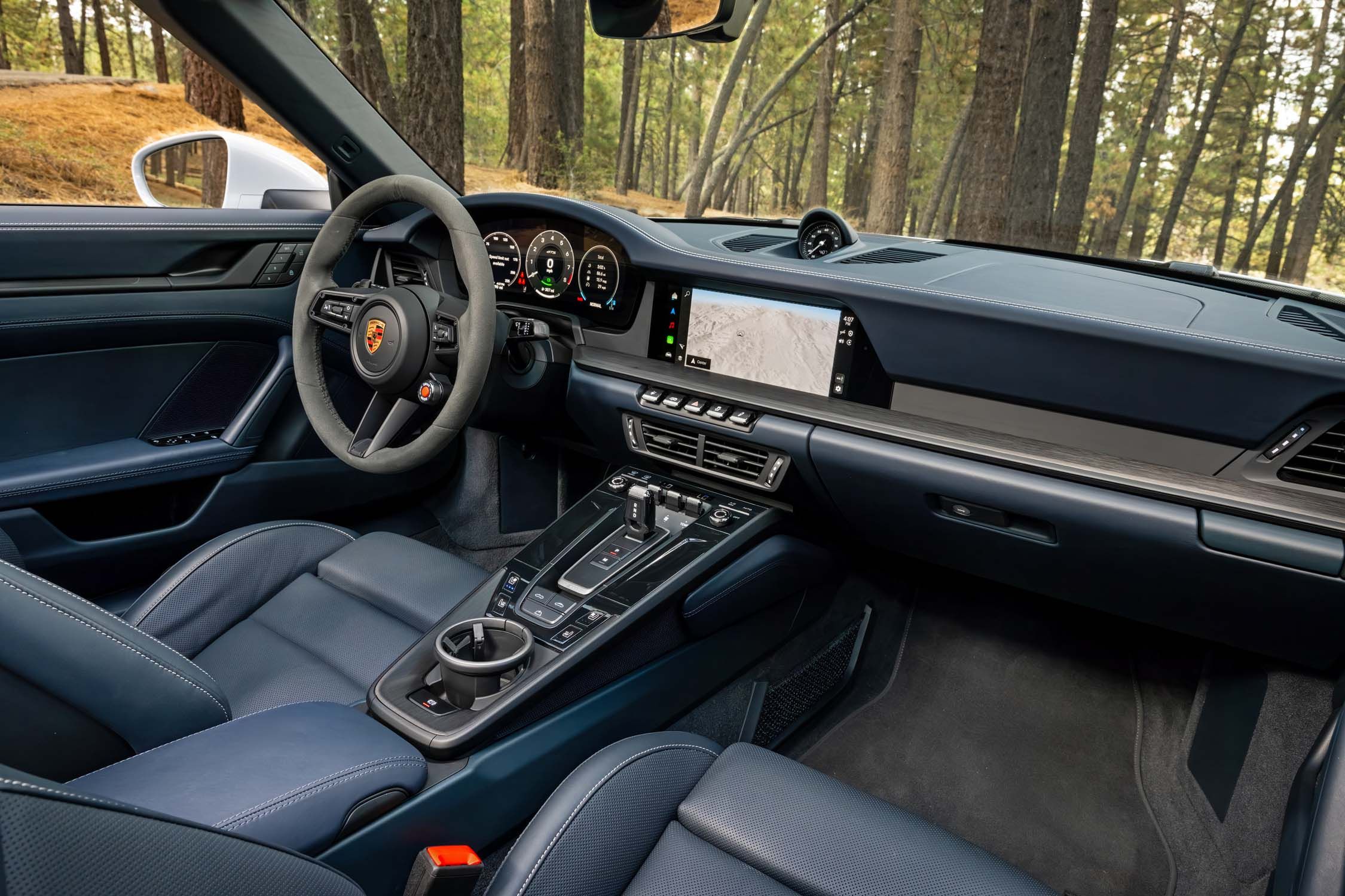 View Interior Photos of the 2025 Porsche 911 Carrera GTS Cabriolet