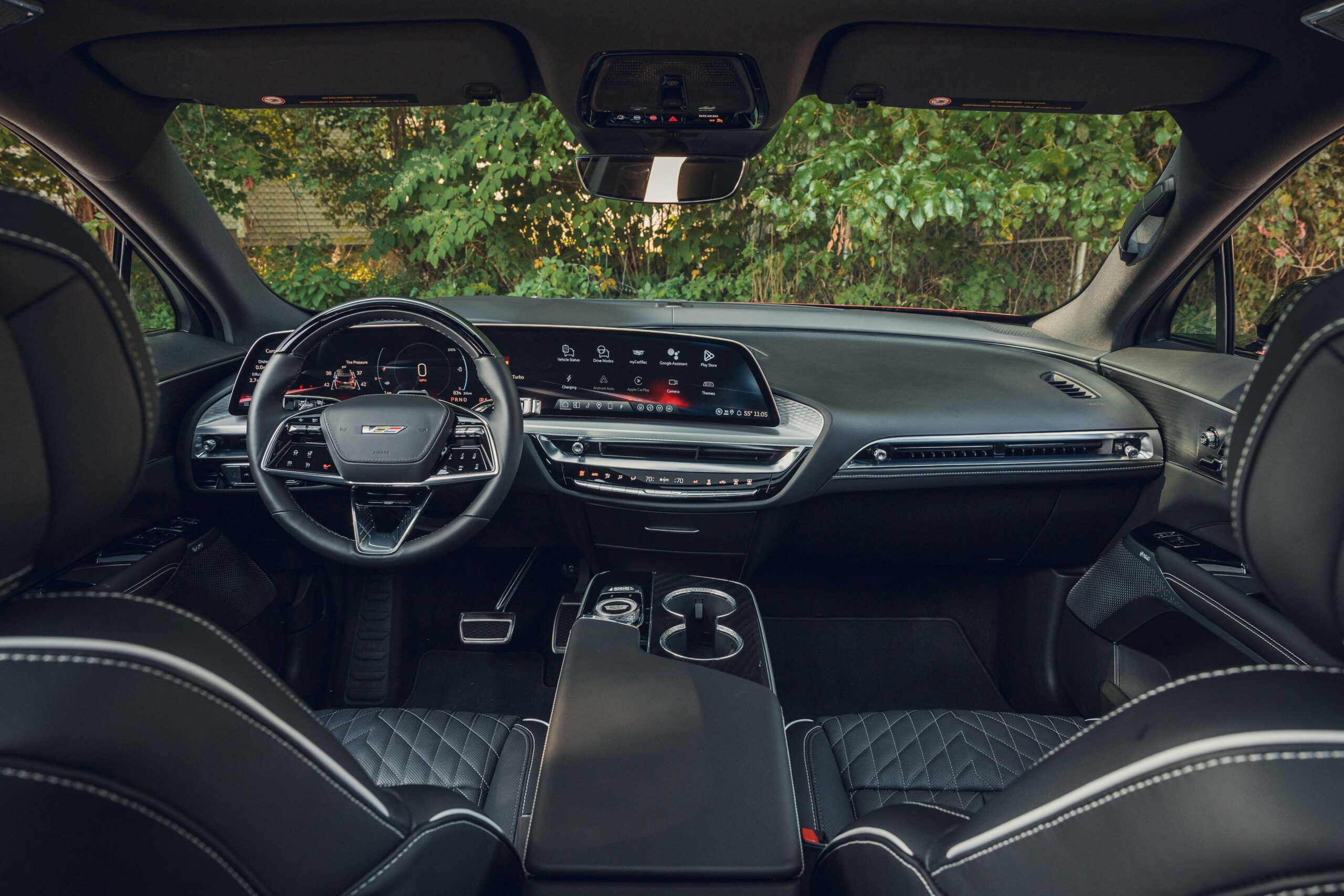 View Interior Photos of the 2026 Cadillac Lyriq-V