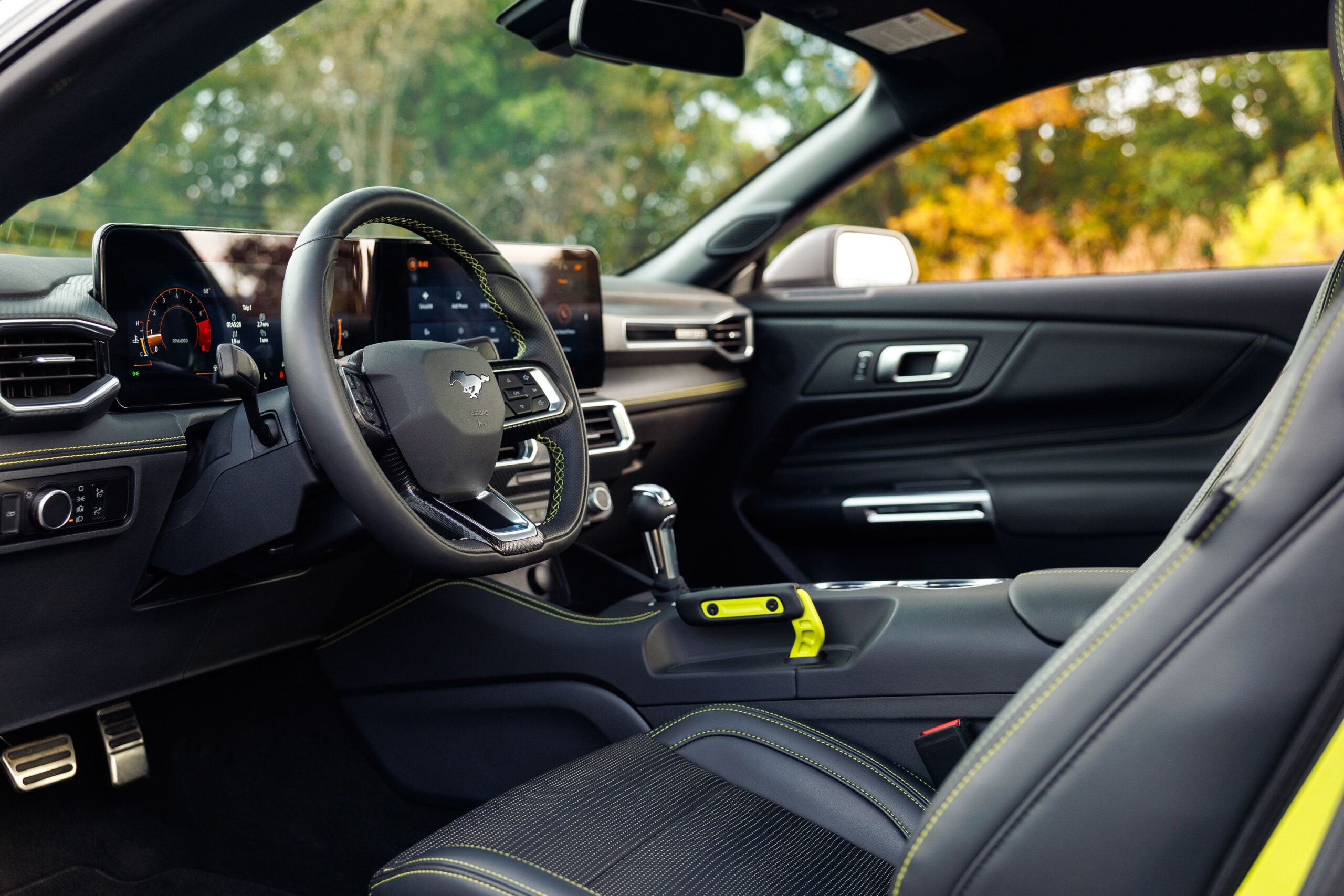 View Interior Photos of the 2026 Ford Mustang RTR