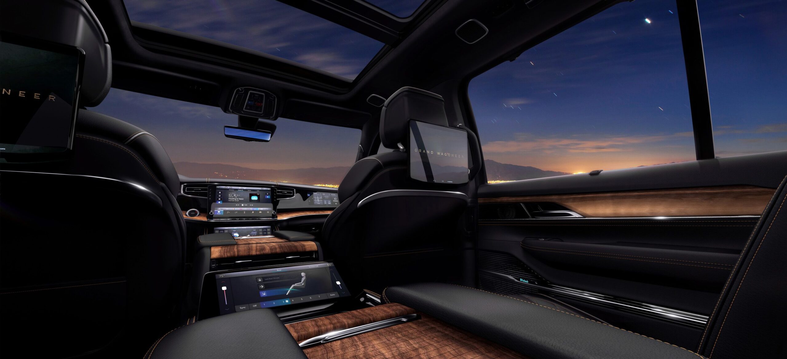 View Interior Photos of the 2026 Jeep Grand Wagoneer