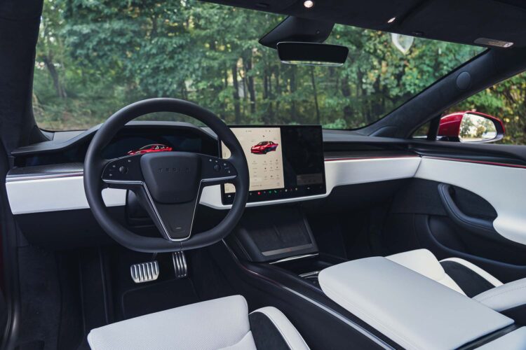 View Interior Photos of the 2026 Tesla Model S Plaid