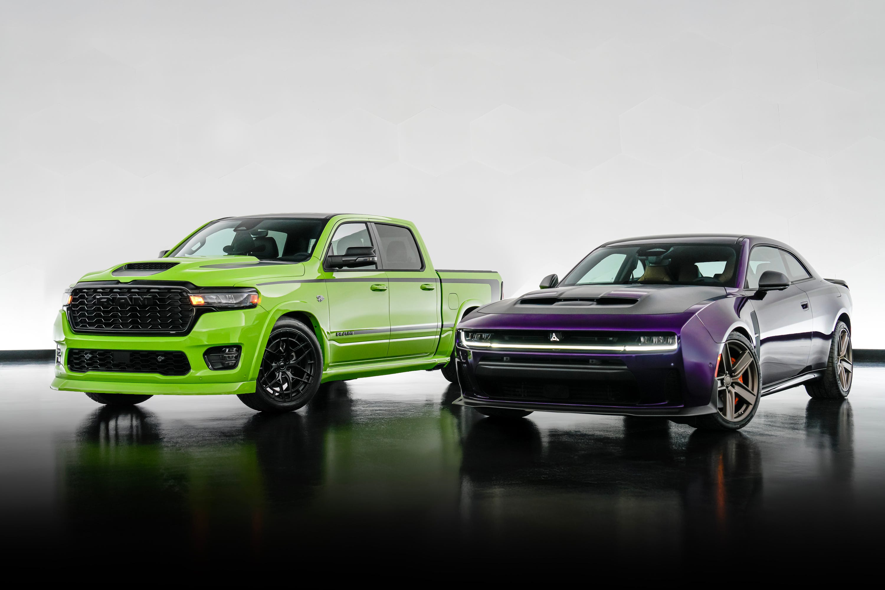 Mopar Debuts Colorful Ram 1500 and Dodge Charger Concepts at SEMA