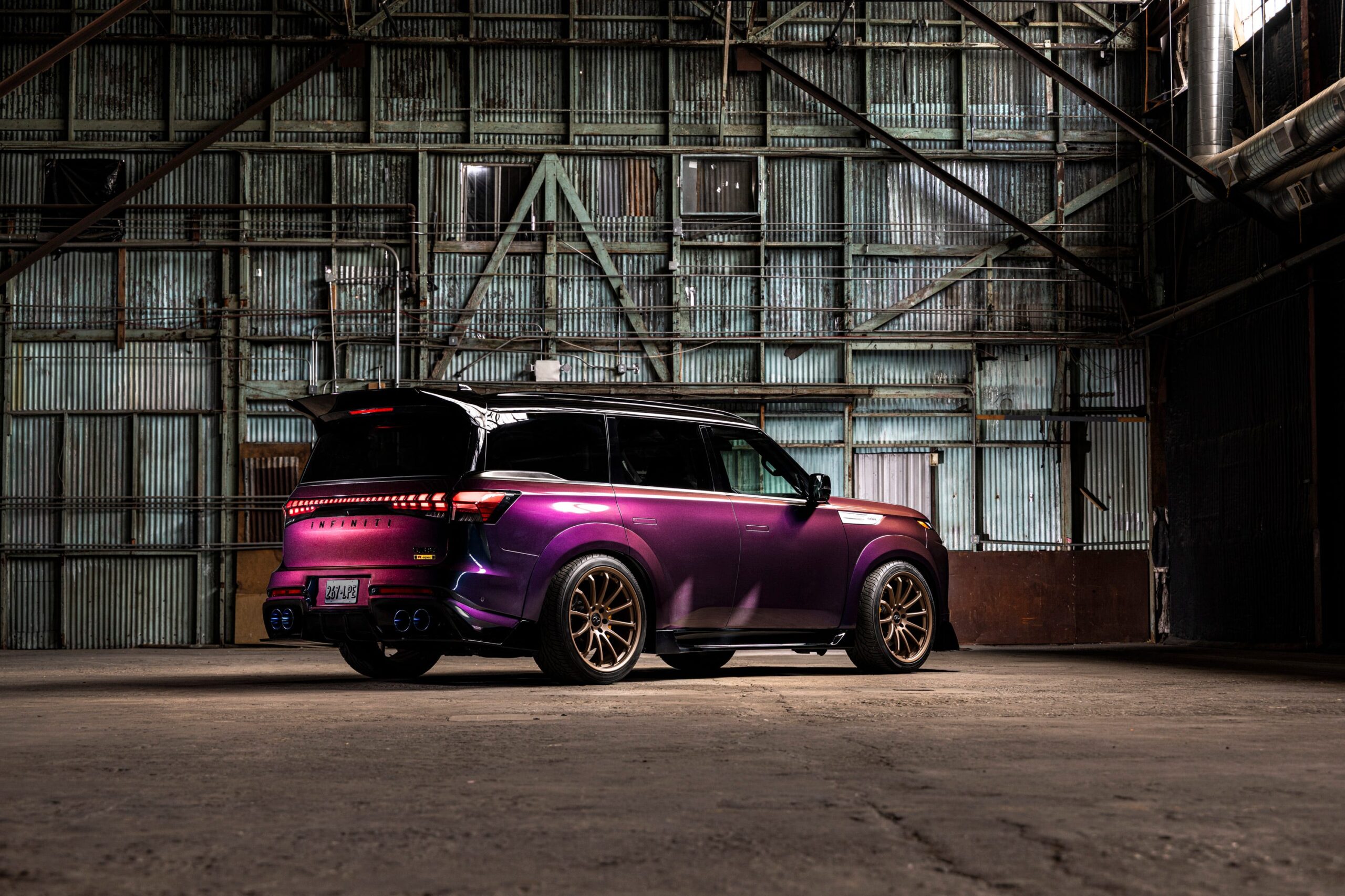 Infiniti QX80 R-Spec Concept Packs a 1000-HP Engine from a GT-R