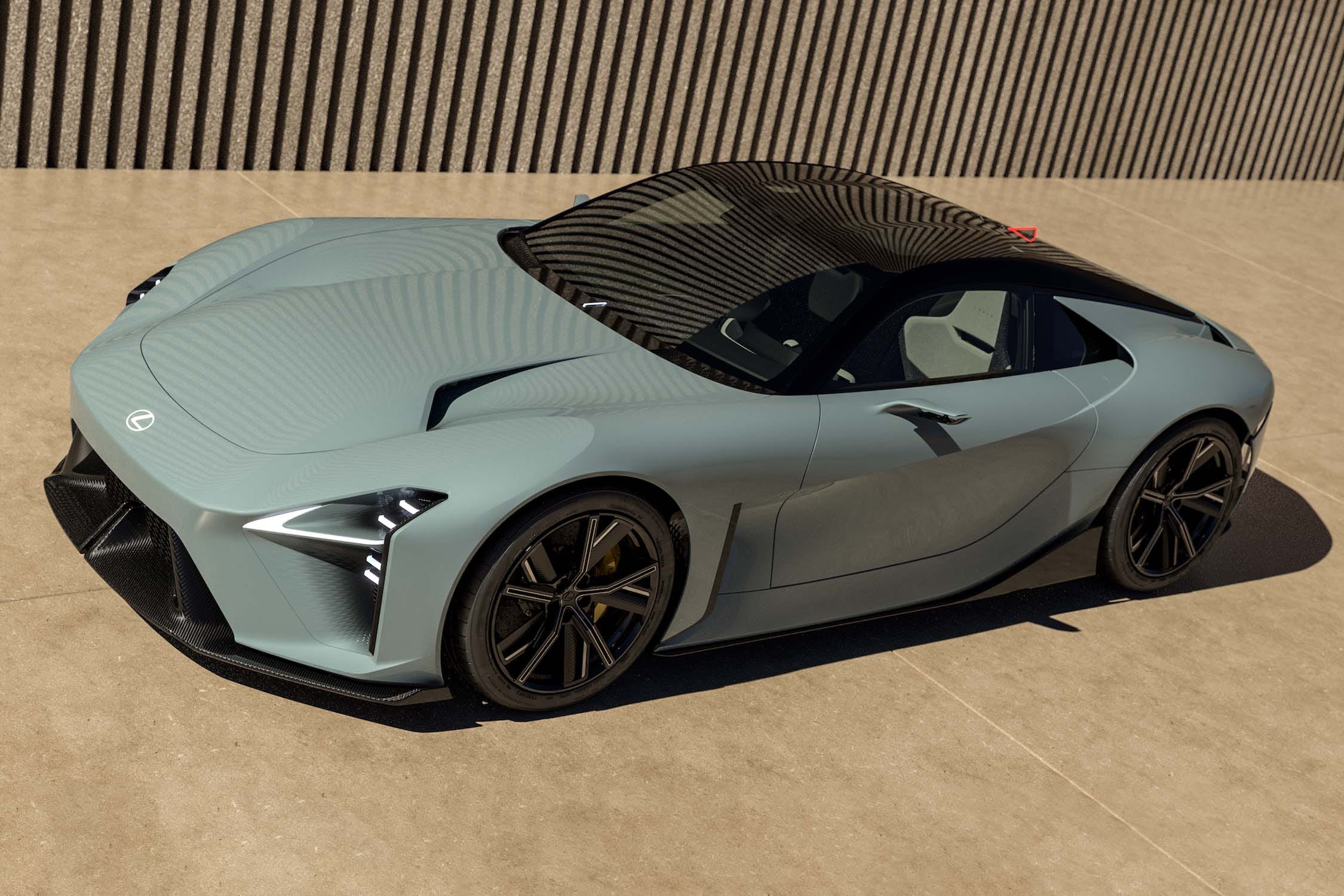 Lexus Sport Concept Shows Off Futuristic, Driver-Focused Cabin