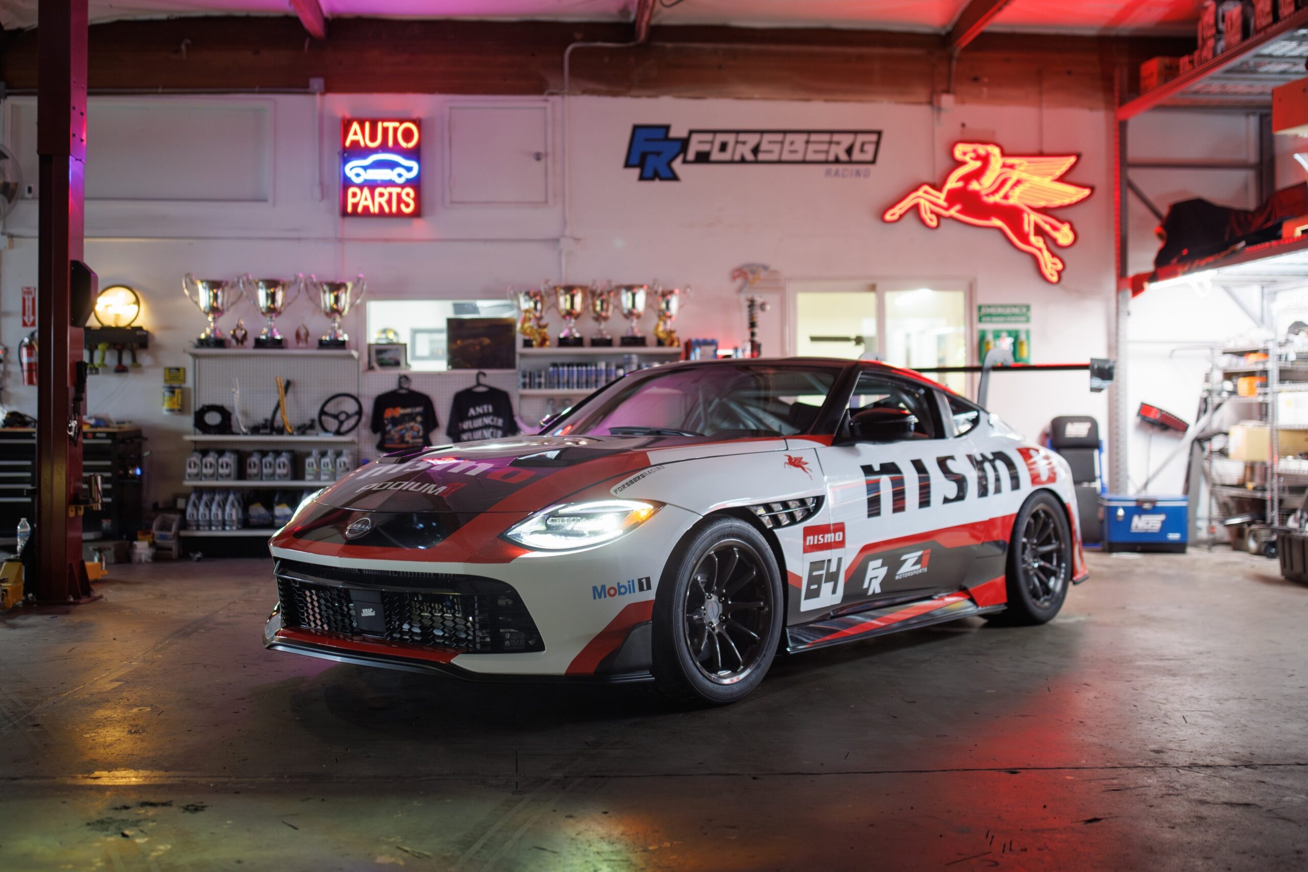 Forsberg Racing and Nissan Build a NISMO GT-Z Car for SEMA and Beyond