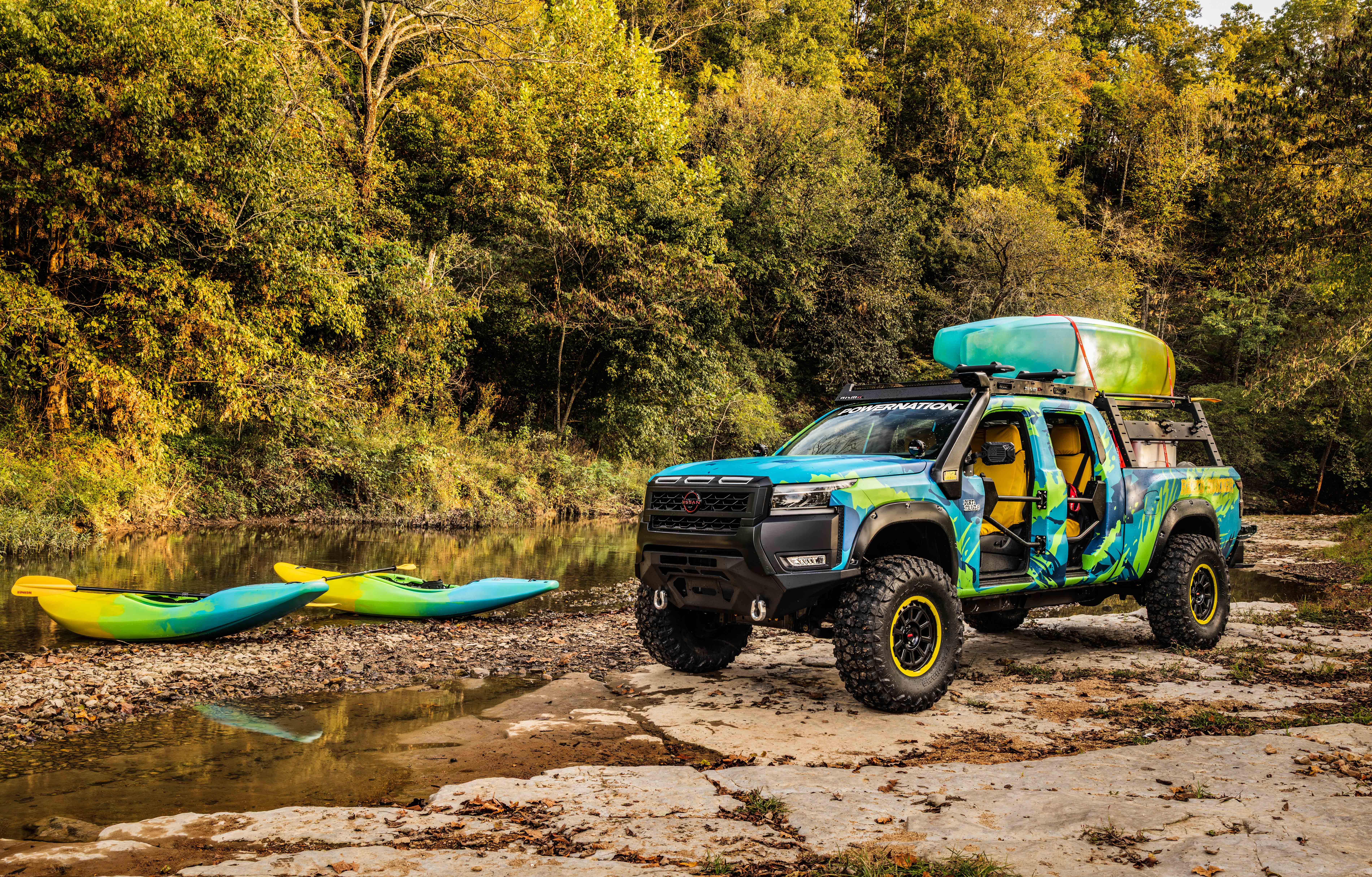 Nissan Frontier Rapid Runner Concept Is Ready for Aquatic Adventures