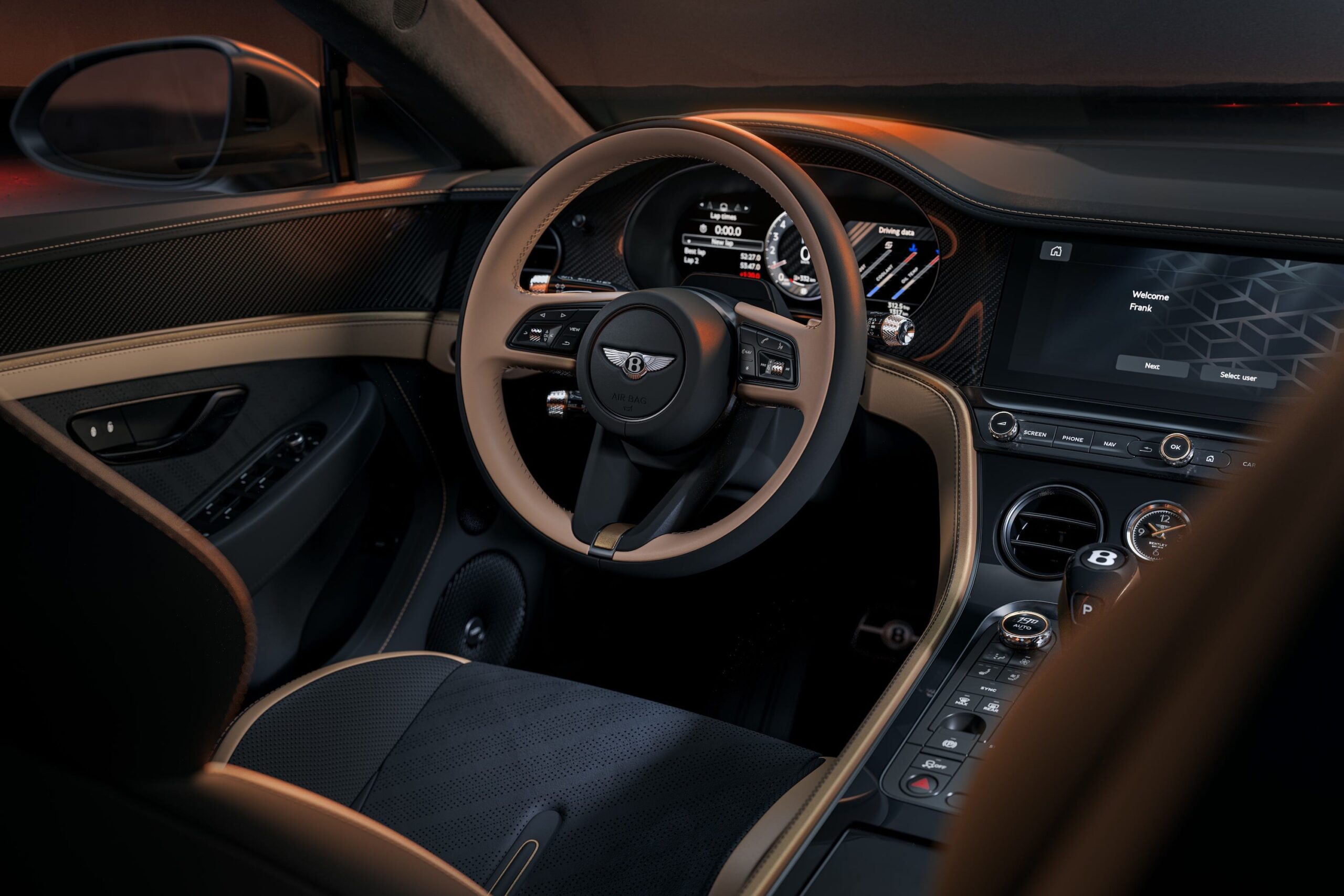 View Interior Photos of the 2027 Bentley Continental GT Supersports