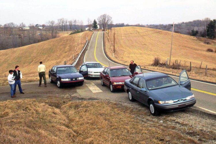 1992 Family Sedans: Chevy Lumina vs. Ford Taurus vs. Honda Accord vs. Toyota Camry