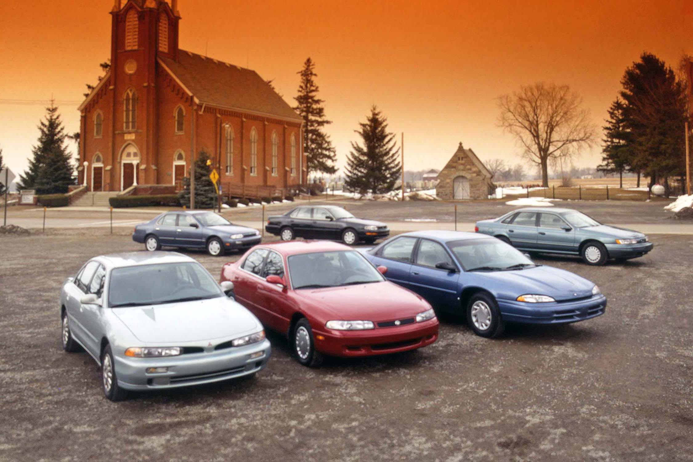 Sensible Shoes: 1993 Family Sedans Compared