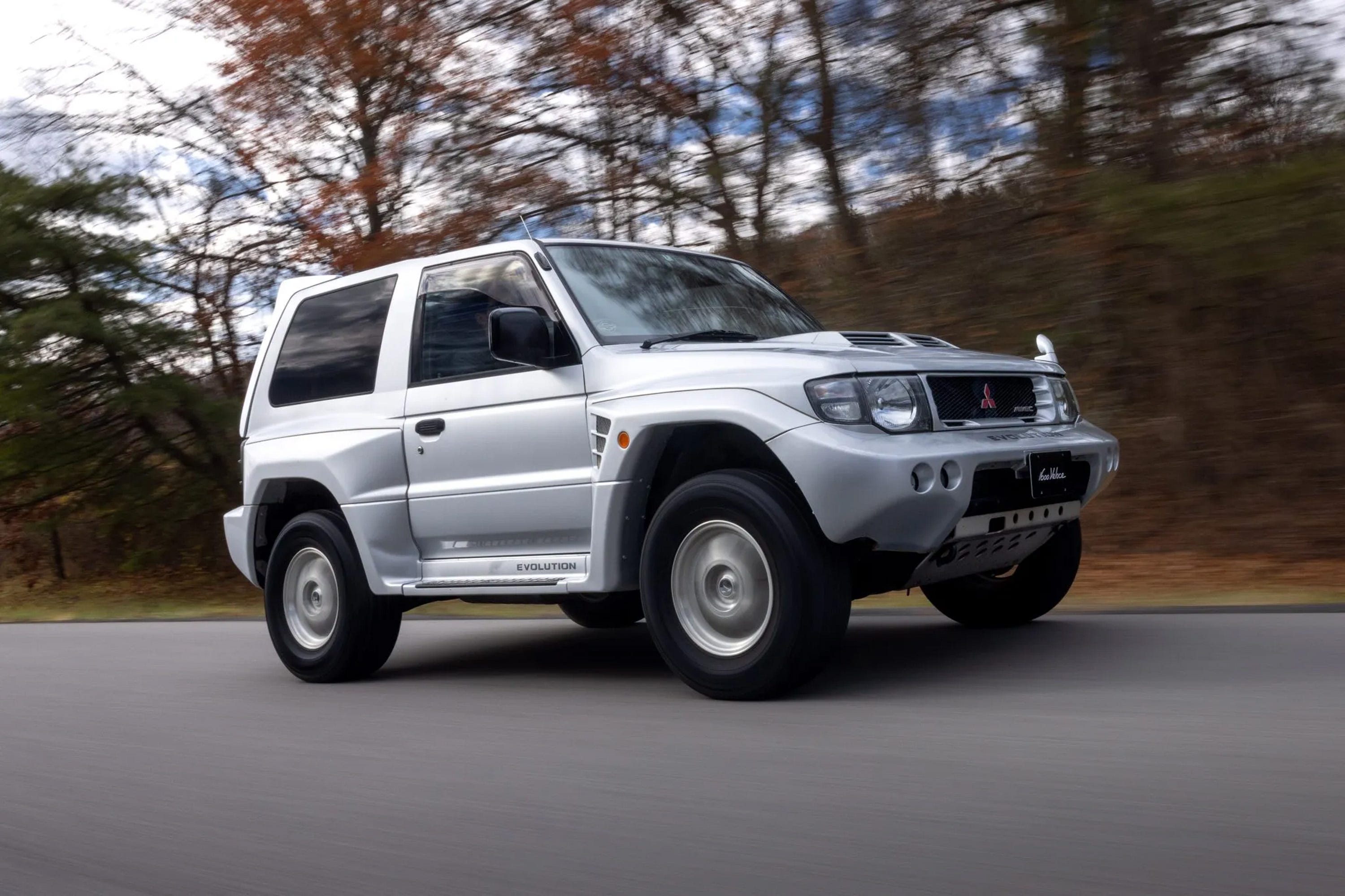 This Pajero Evo SUV on Bring a Trailer Is the Other Mitsubishi Evo