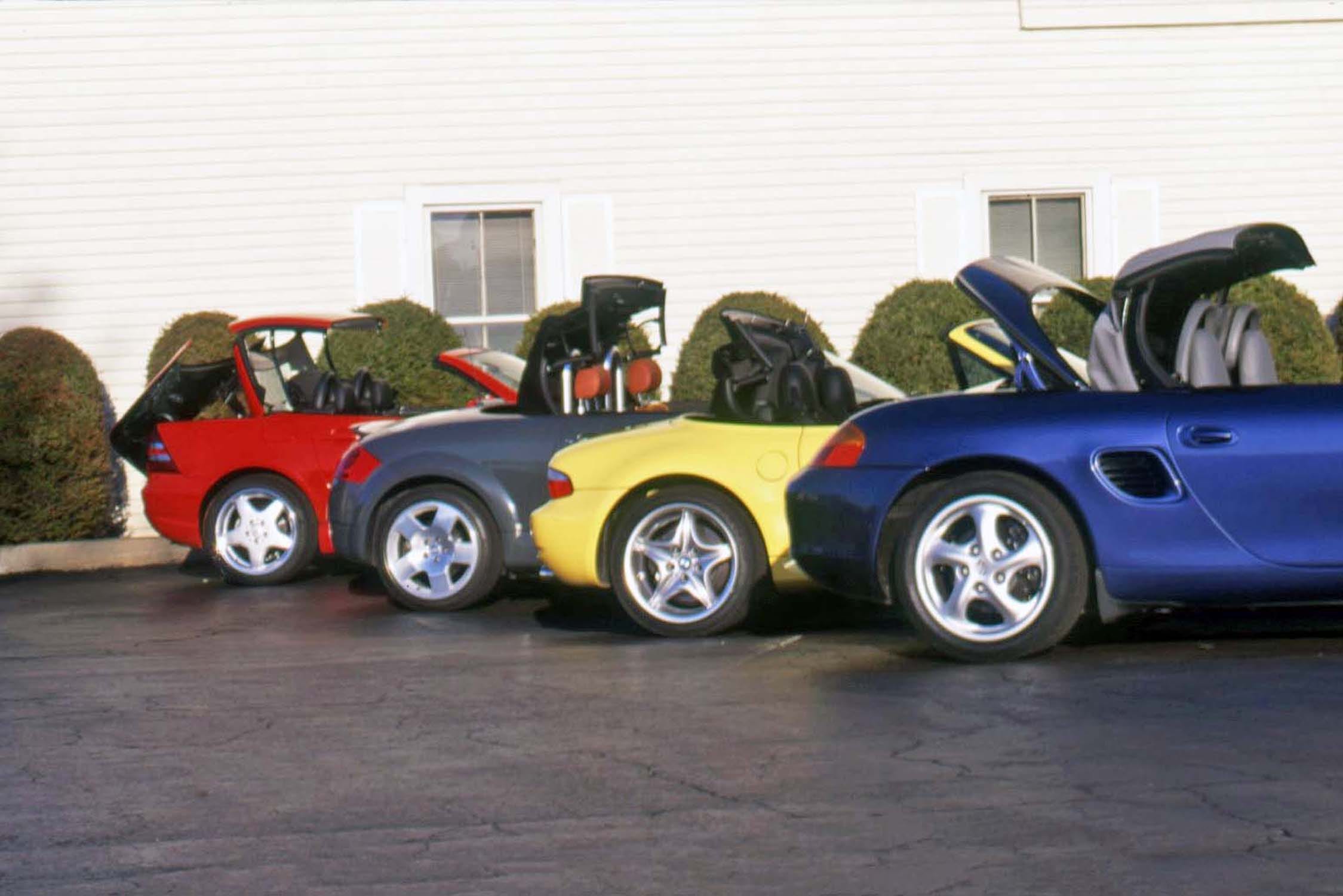 View Photos of the 2001 Convertible Comparison Test