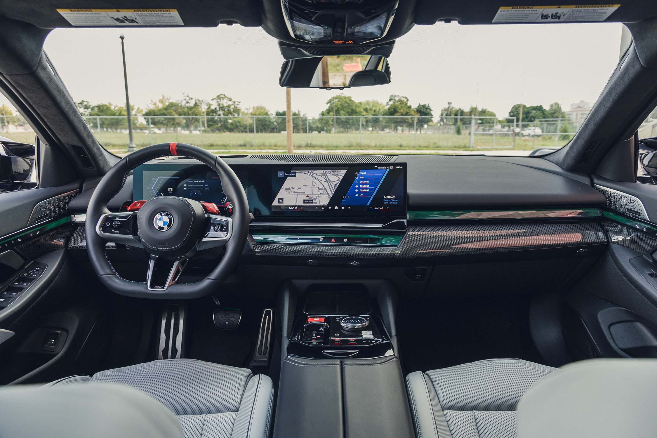 View Interior Photos of the 2025 BMW M5 Touring