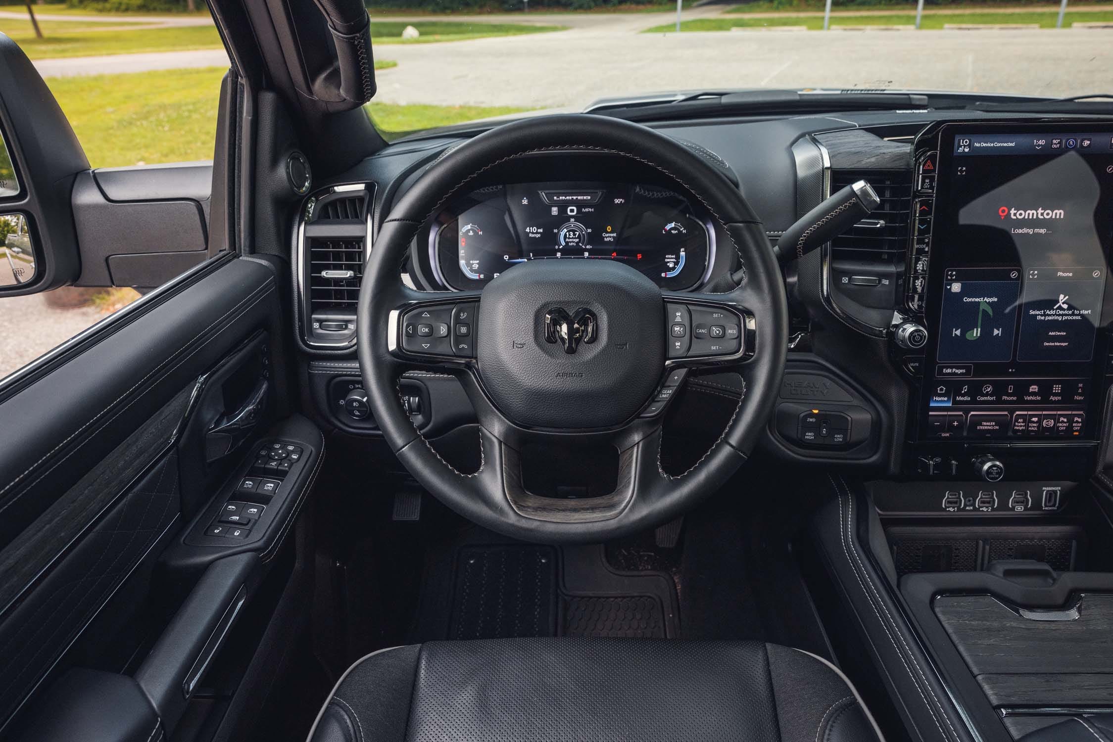 View Interior Photos of the 2025 Ram 2500 Limited Crew Cab 4×4