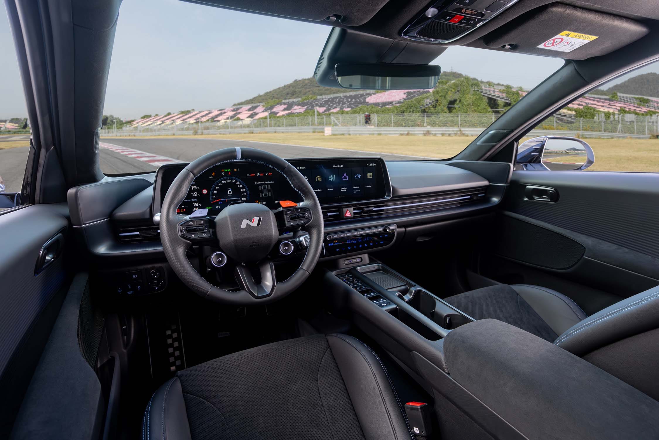 View Interior Photos of the 2026 Hyundai Ioniq 6 N