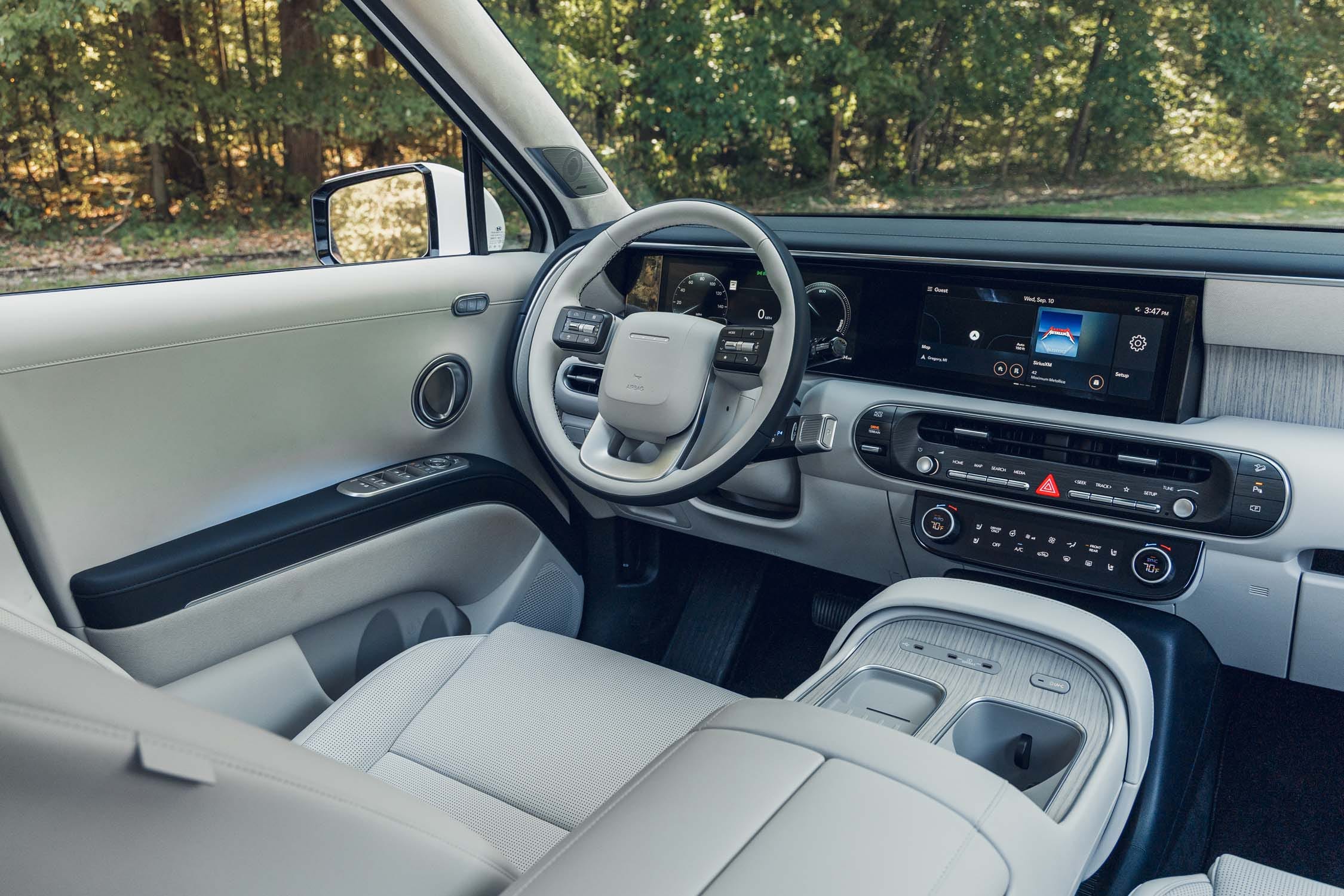 View Interior Photos of the 2026 Hyundai Palisade Hybrid