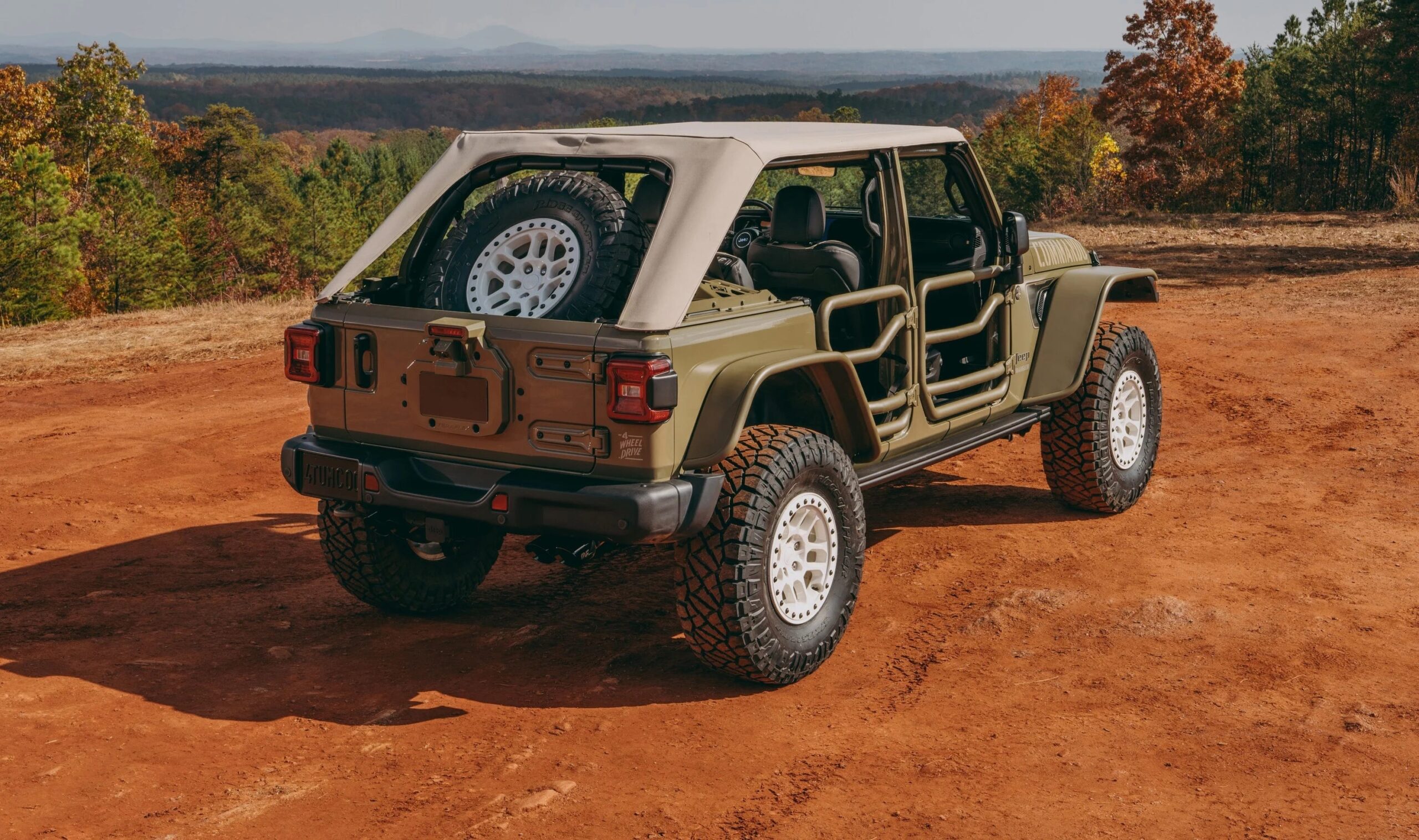 View Photos of the 2026 Jeep Wrangler Commando 392