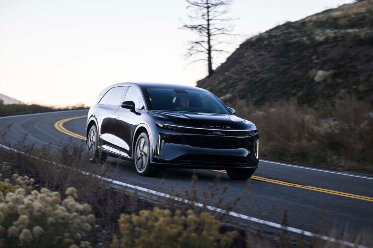 View Exterior Photos of the 2026 Lucid Gravity Touring