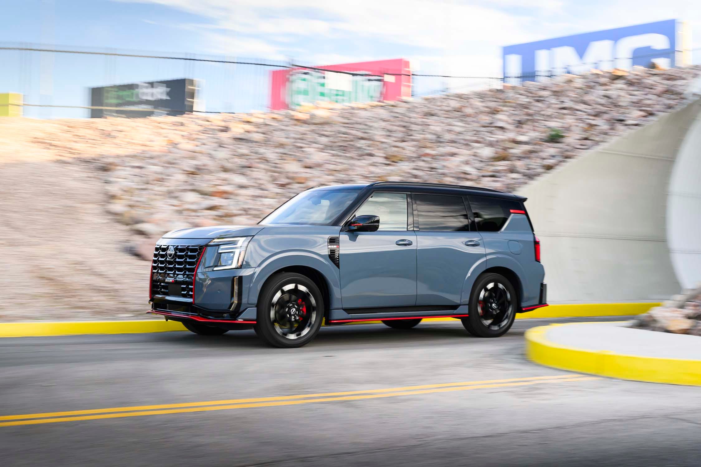 2026 Nissan Armada NISMO Drive: More Power, More Red