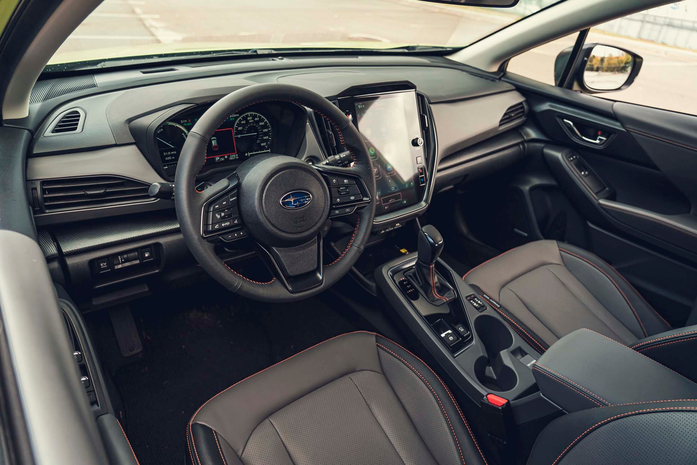 View Interior Photos of the 2026 Subaru Crosstrek Hybrid