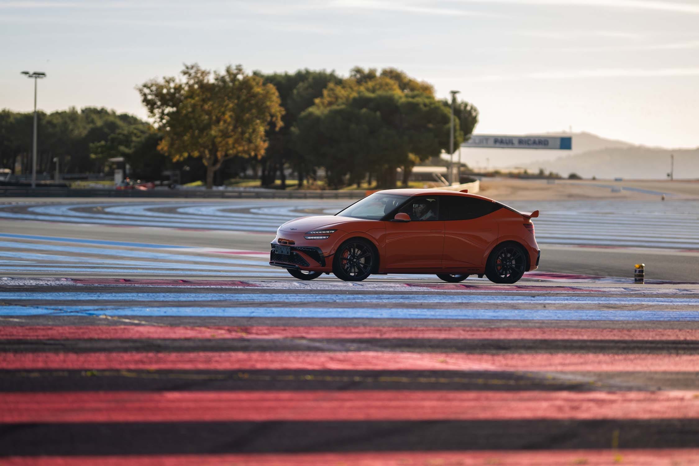 View Photos of the 2027 Genesis GV60 Magma
