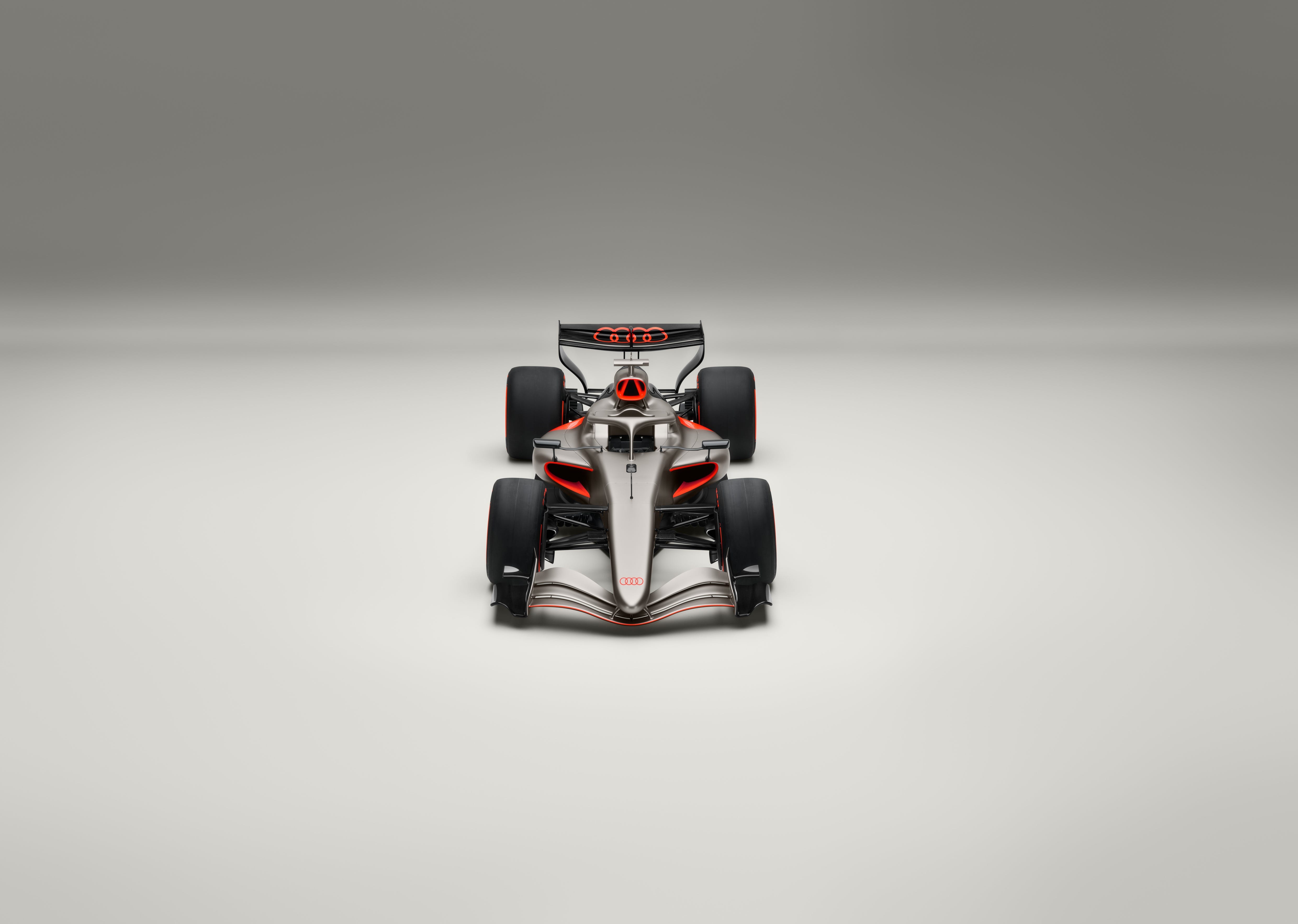 View Photos of Audi’s New Formula 1 Race Car